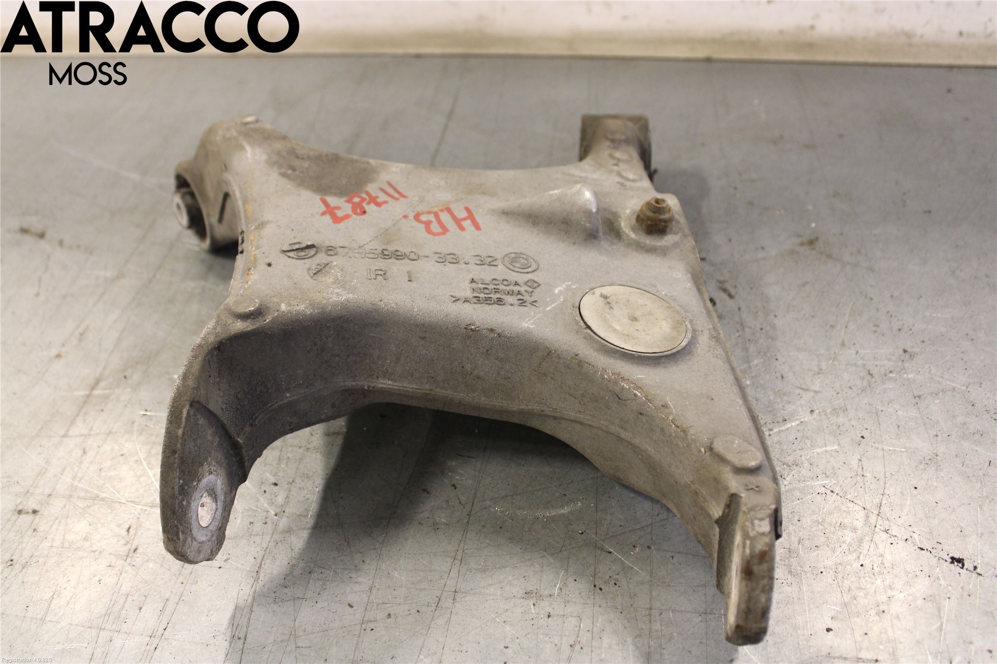 BMW 5 E60/61 Sed/Tou 02-10 Bärarm Bak Höger