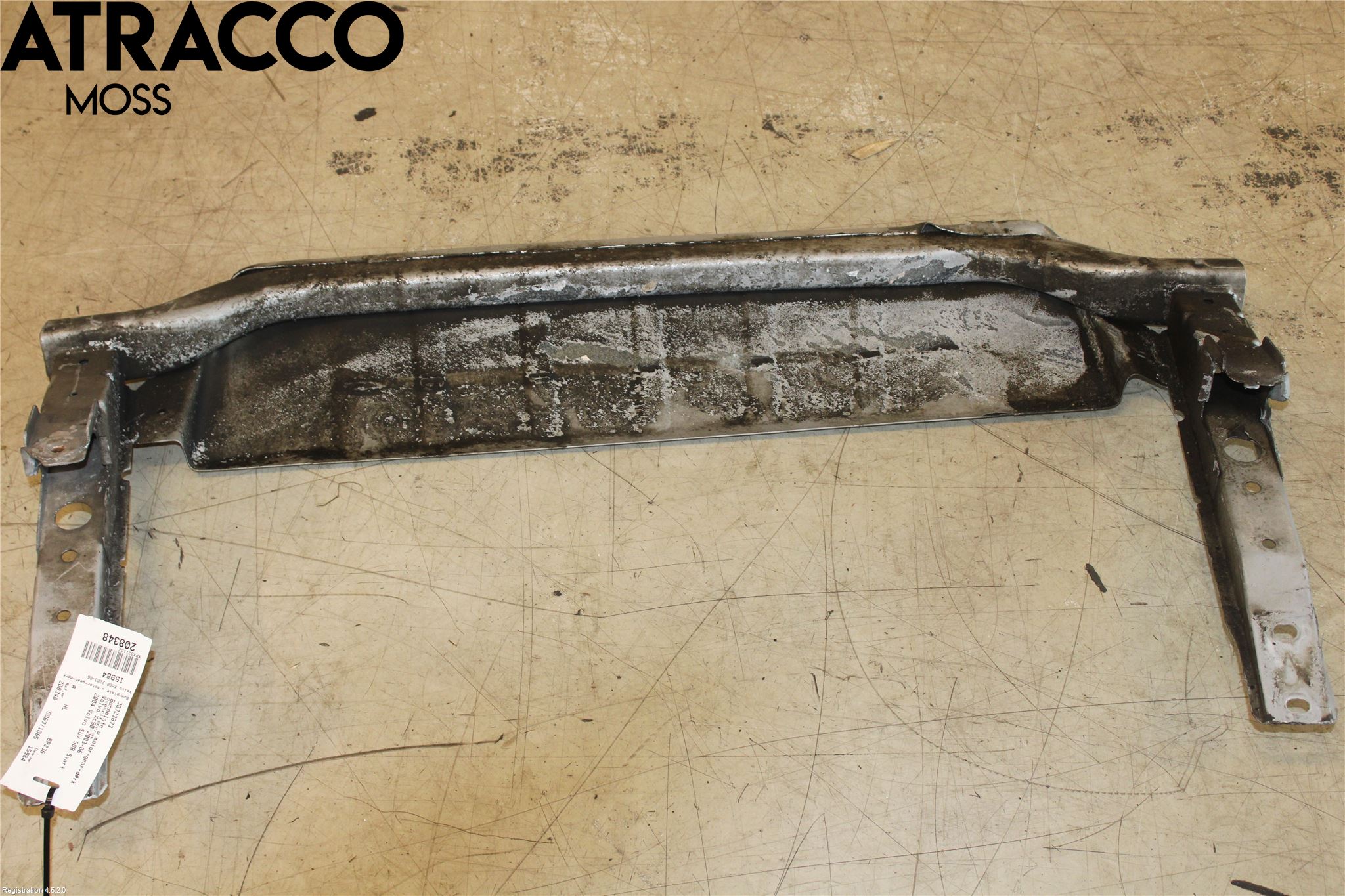 Volvo XC90 03-06 Hasplåt Plåt-Plast