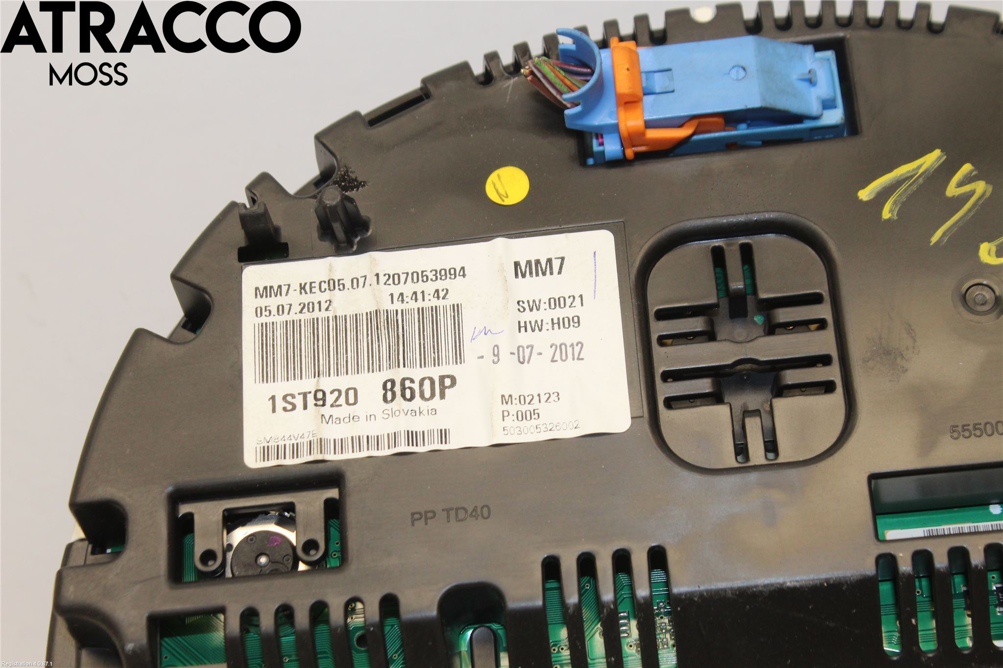 Skoda CITIGO / CITIGO E IV Instrument Komb