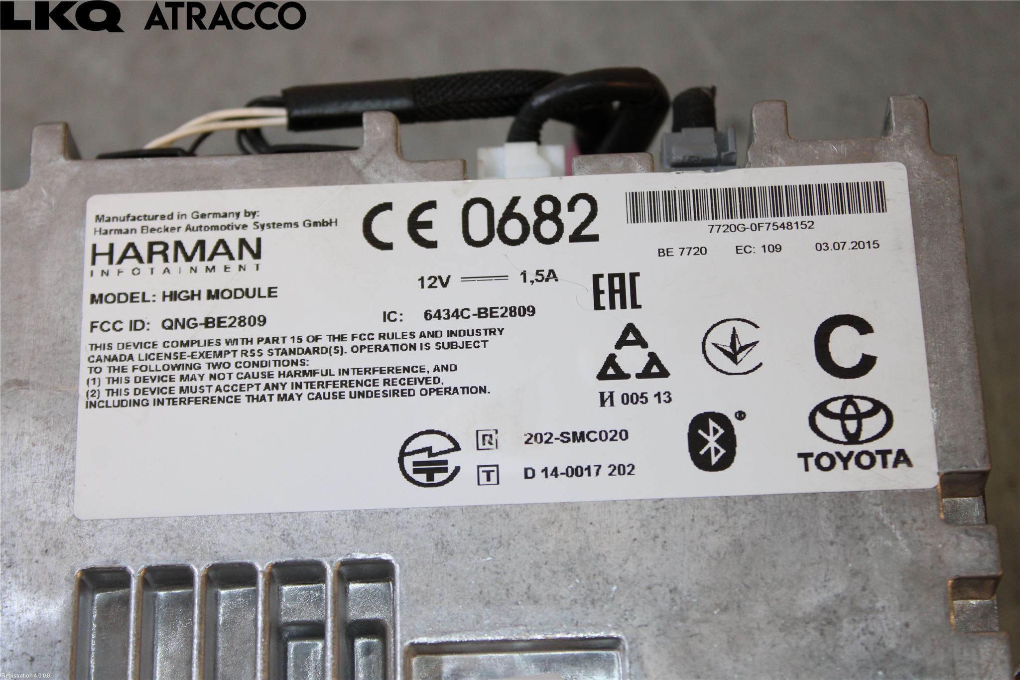 Toyota AURIS 13-19 Cd Radio - Multimediapanel