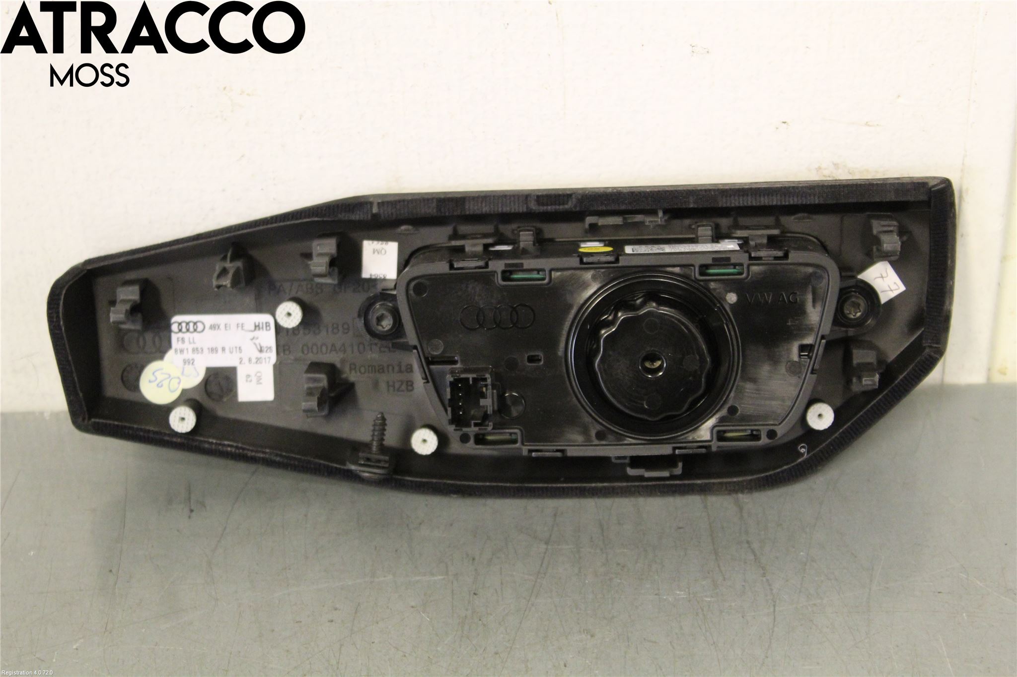 Audi A4/S4 B9 16-19 Strömställare Ljus