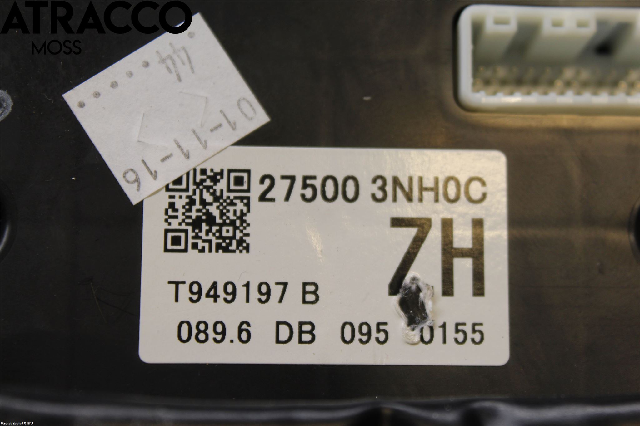 Nissan LEAF 11-17 Ac Styrenhet Ac Manöveren