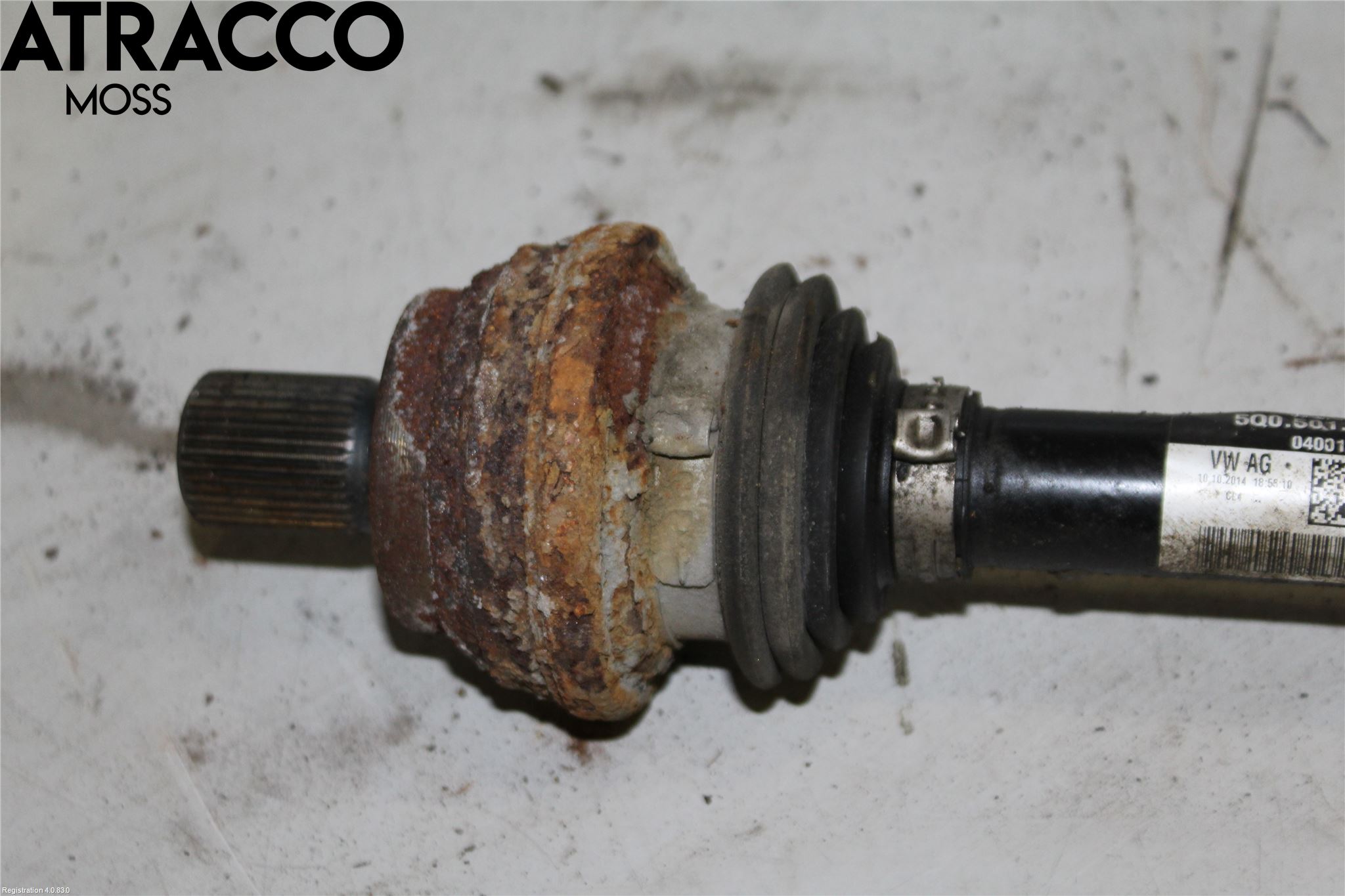 Volkswagen VW GOLF / E-GOLF VII 13-20 Drivaxel Bak Vänster