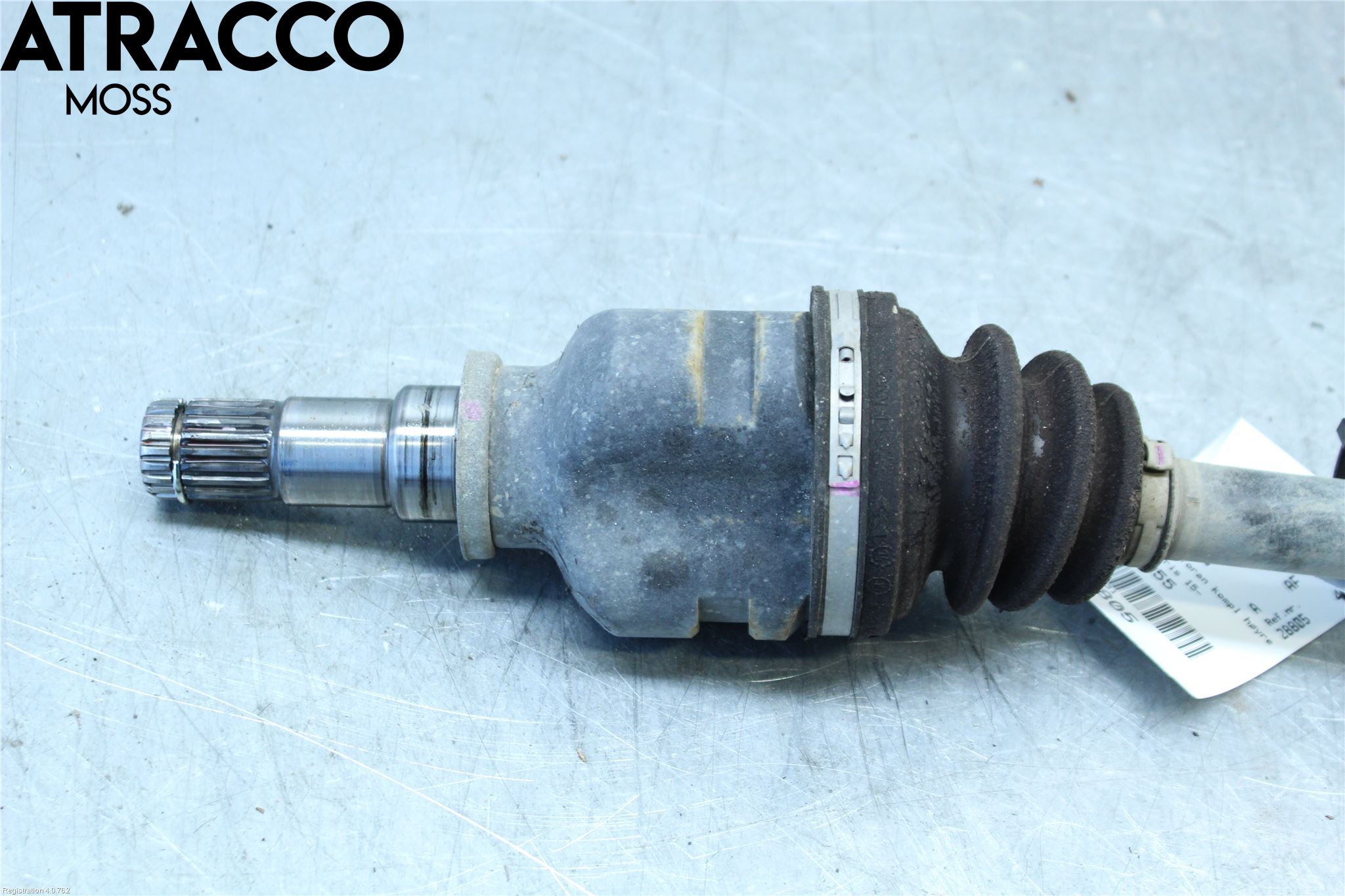 Toyota YARIS XP130 15-20 Drivaxel Fram Höger