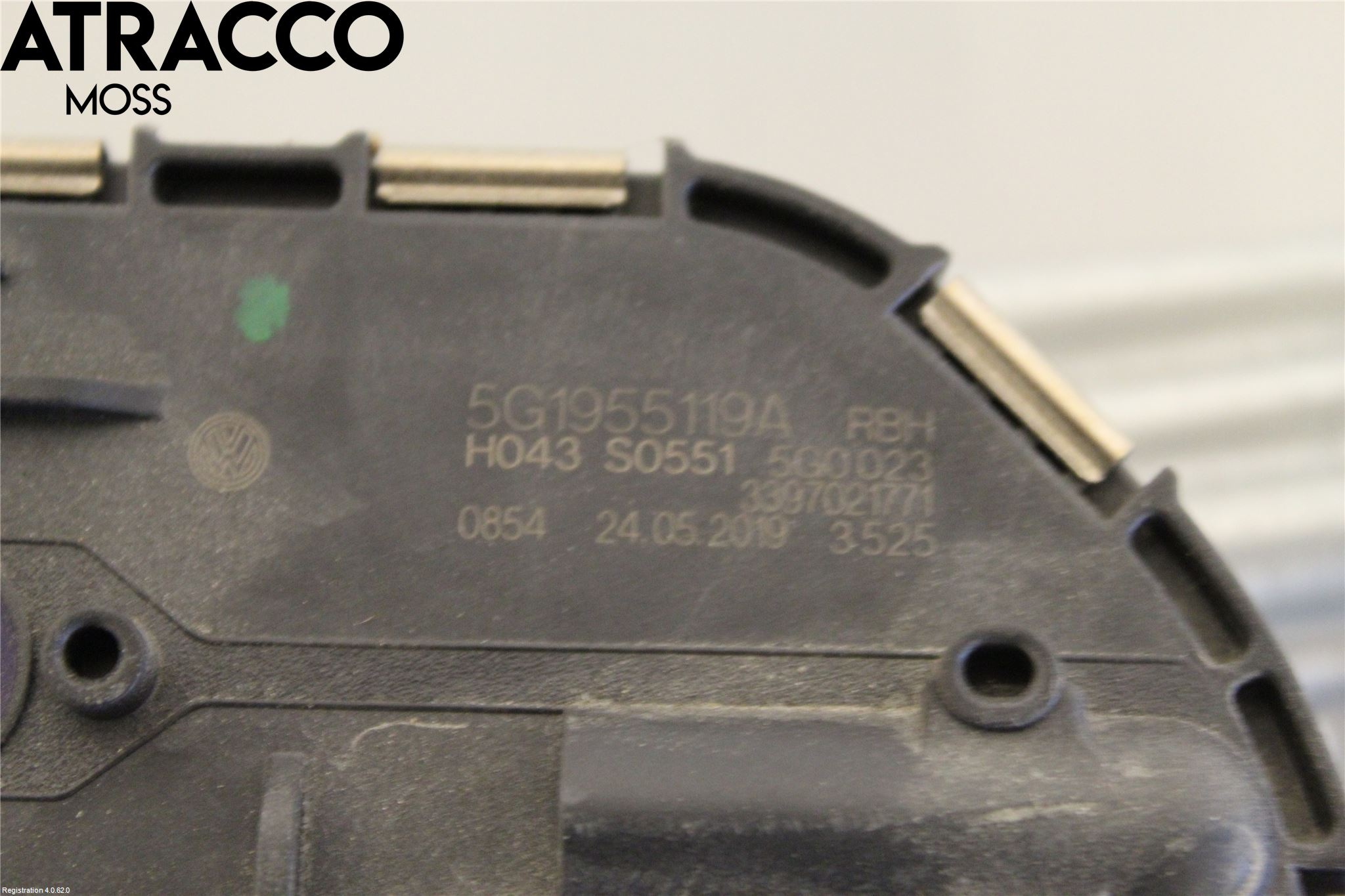 Volkswagen VW GOLF / E-GOLF VII 13-20 Torkarmotor Vindruta