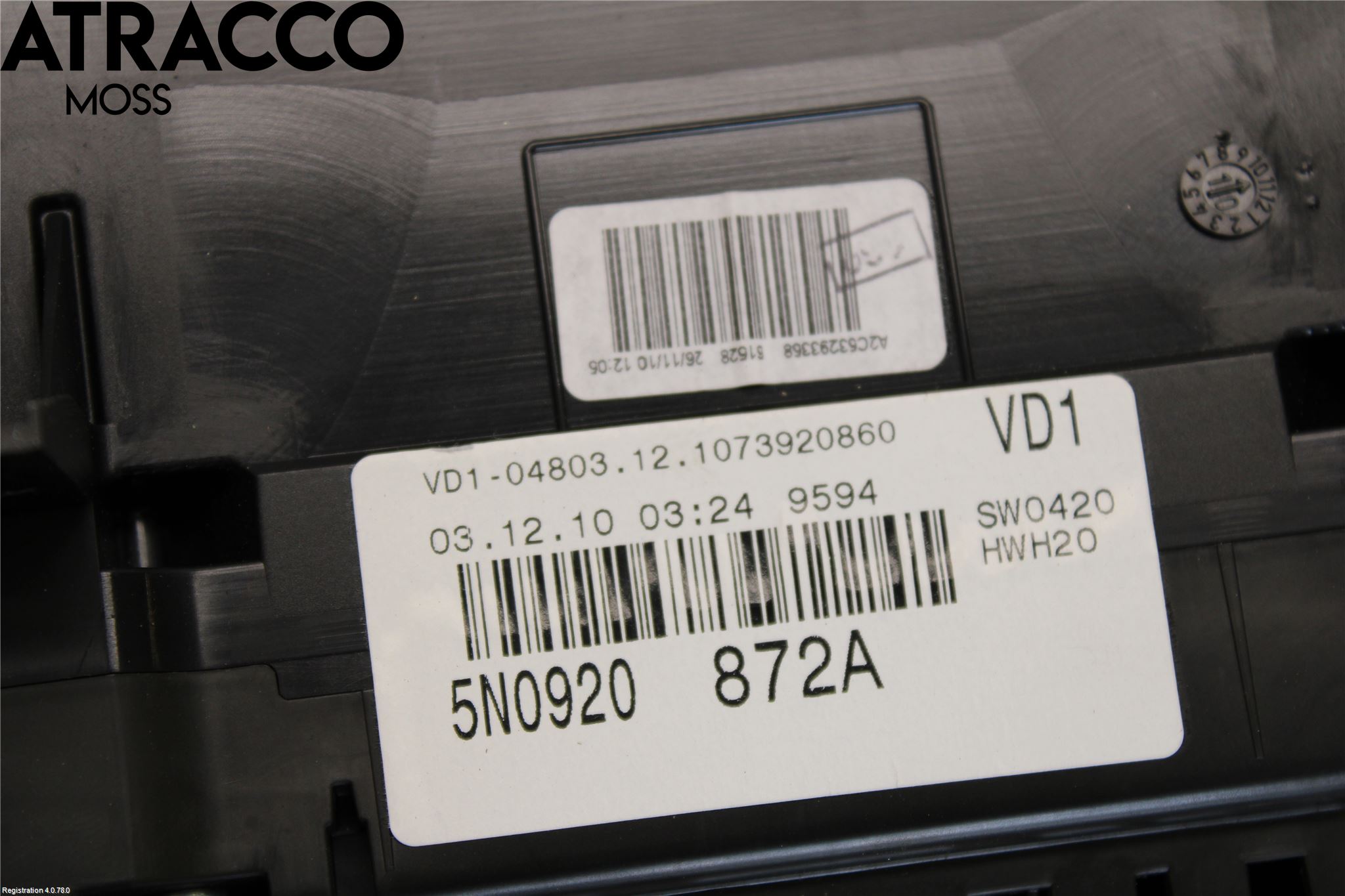 Volkswagen VW TIGUAN 07-16 Instrument Komb