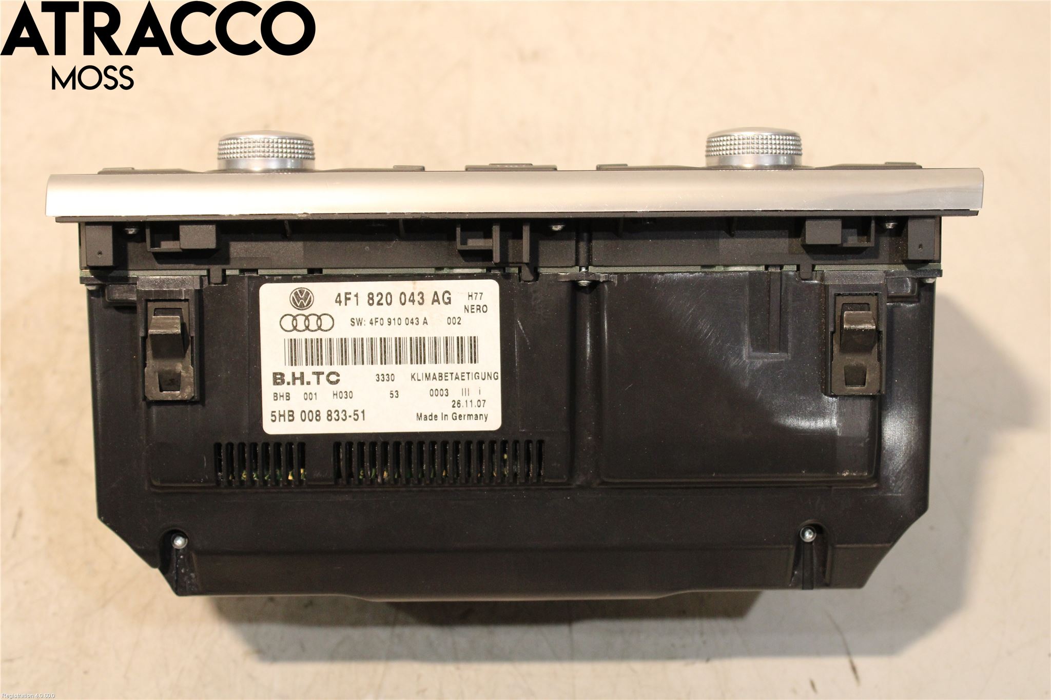 Audi A6/S6     05-11 Ac Styrenhet Ac Manöveren