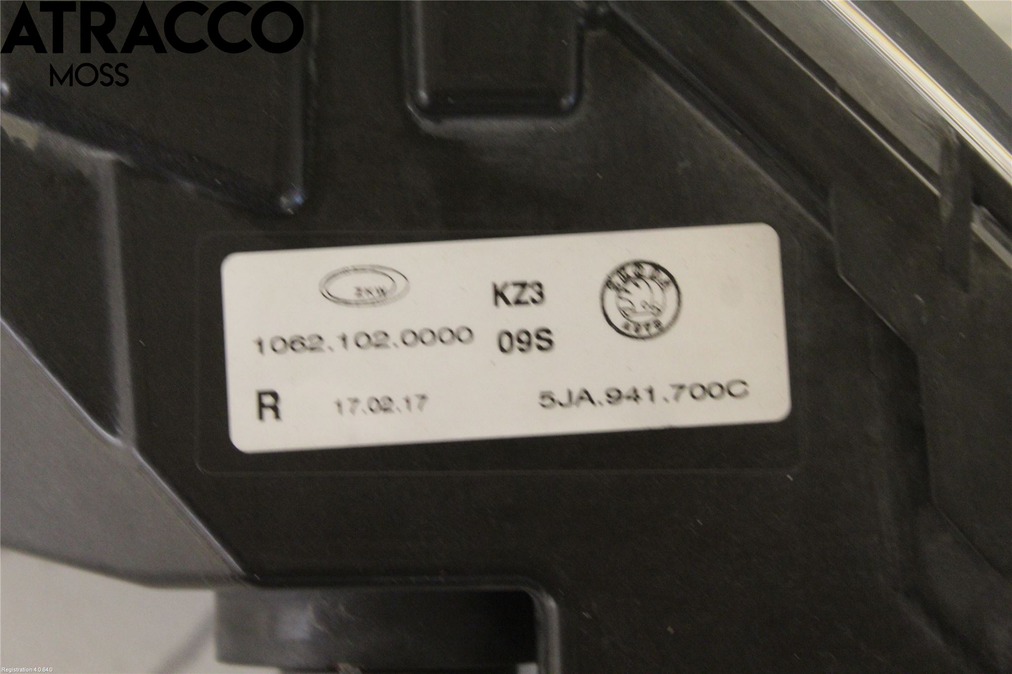 Skoda RAPID Dimljus-Varselljus Fram