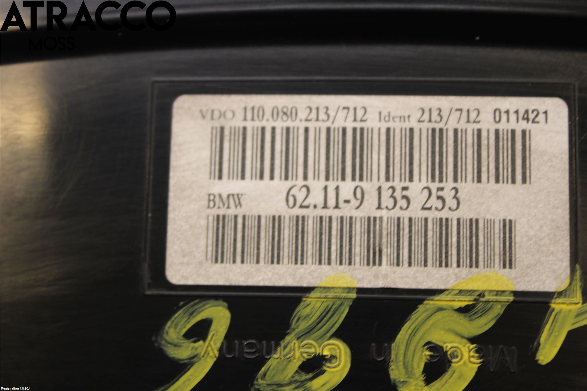 BMW 5 E60/61 Sed/Tou 02-10 Instrument Komb