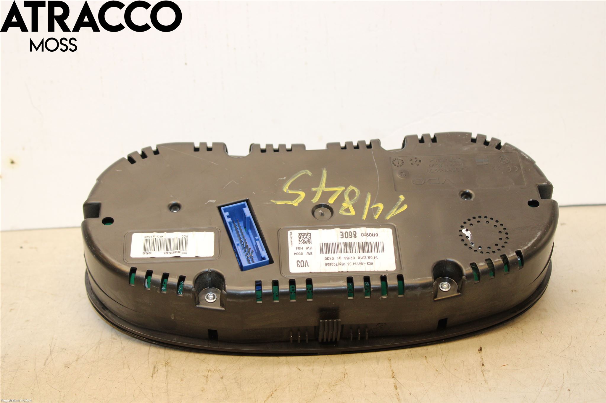 Volkswagen VW POLO 10-17 Instrument Komb
