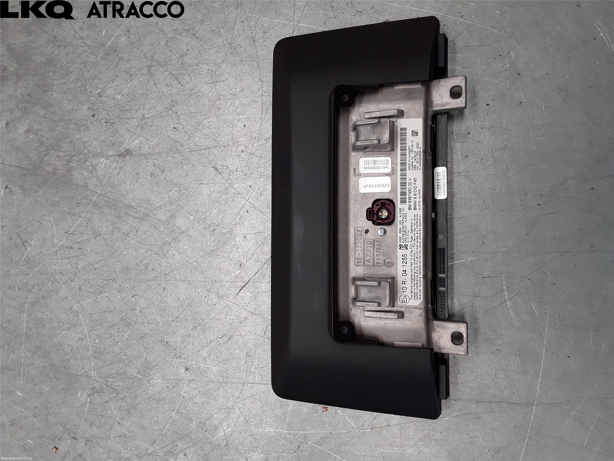 BMW 2 F45 Active Tourer 14-21 Multifunktionsdisplay