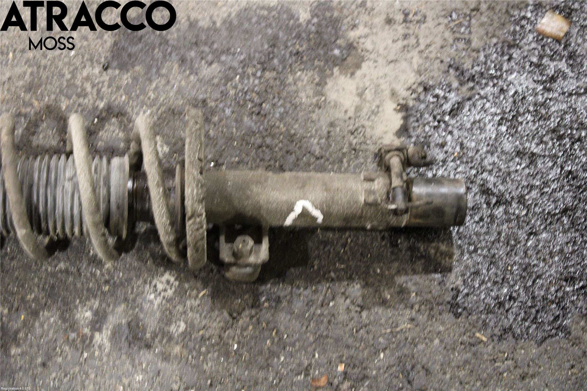 Volkswagen VW POLO 10-17 Fjäderben Fram Vänster