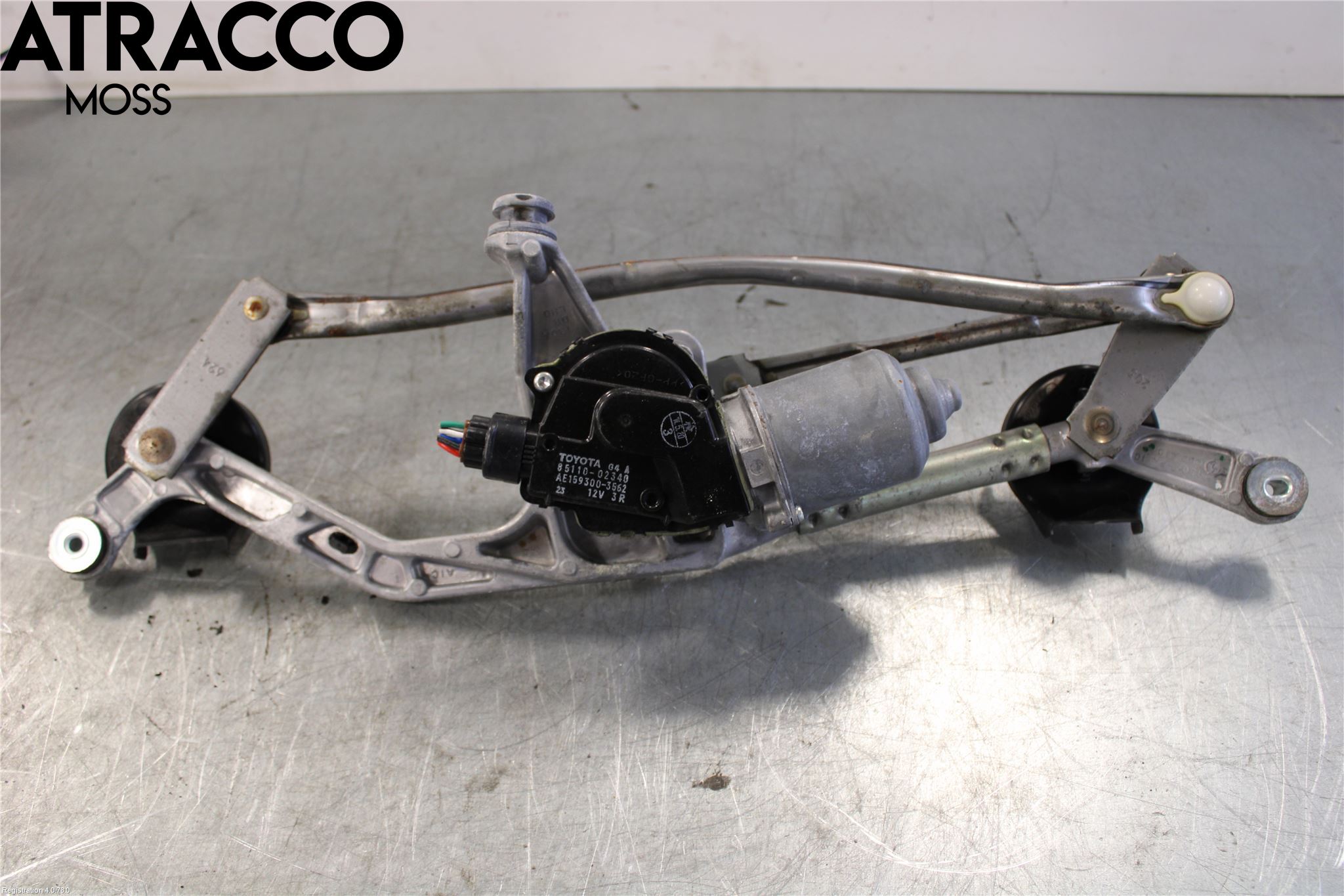 Toyota AURIS 13-19 Torkarmotor Vindruta