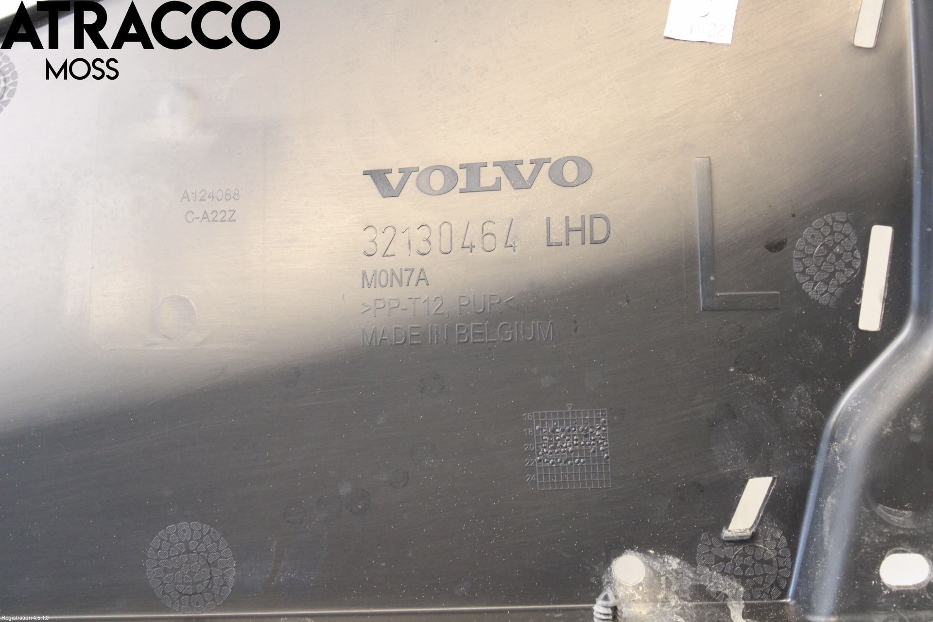 Volvo XC40/RECHARGE 18- Torpedplåt-Torpedplast