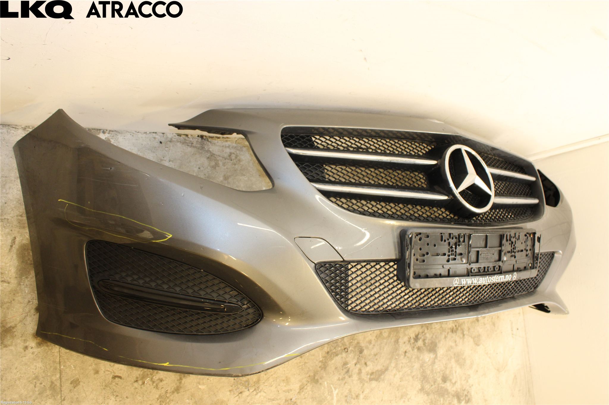 Mercedes-Benz MB B-KLASS (W246/W242) 12-19 Stötfångare Fram