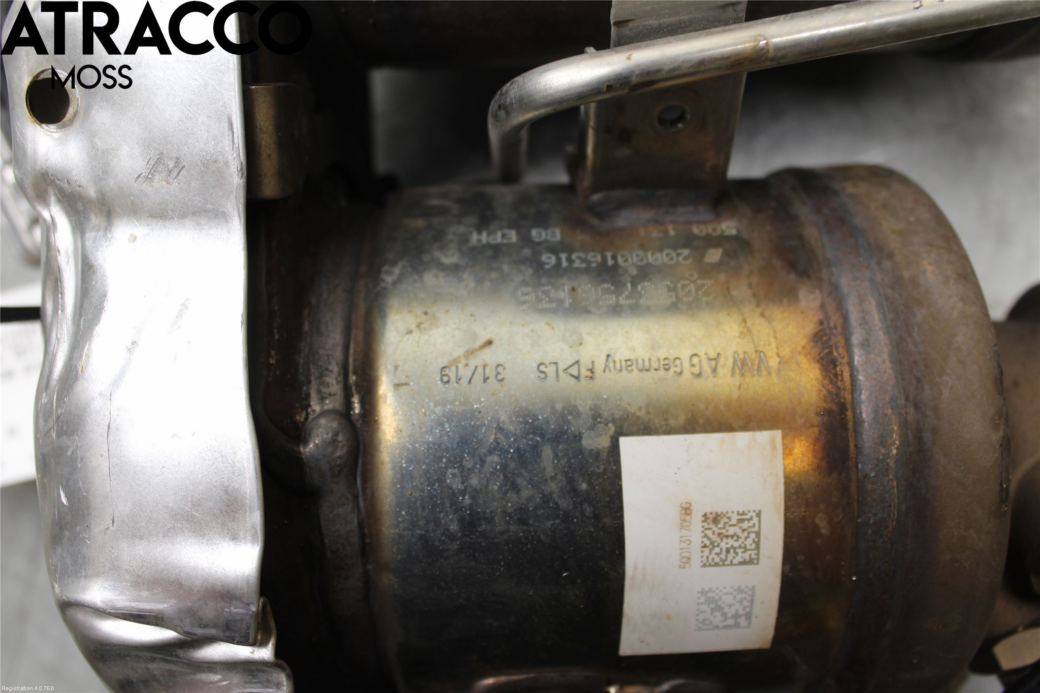 Volkswagen VW CADDY 16-20 Avgas Partikelfilter