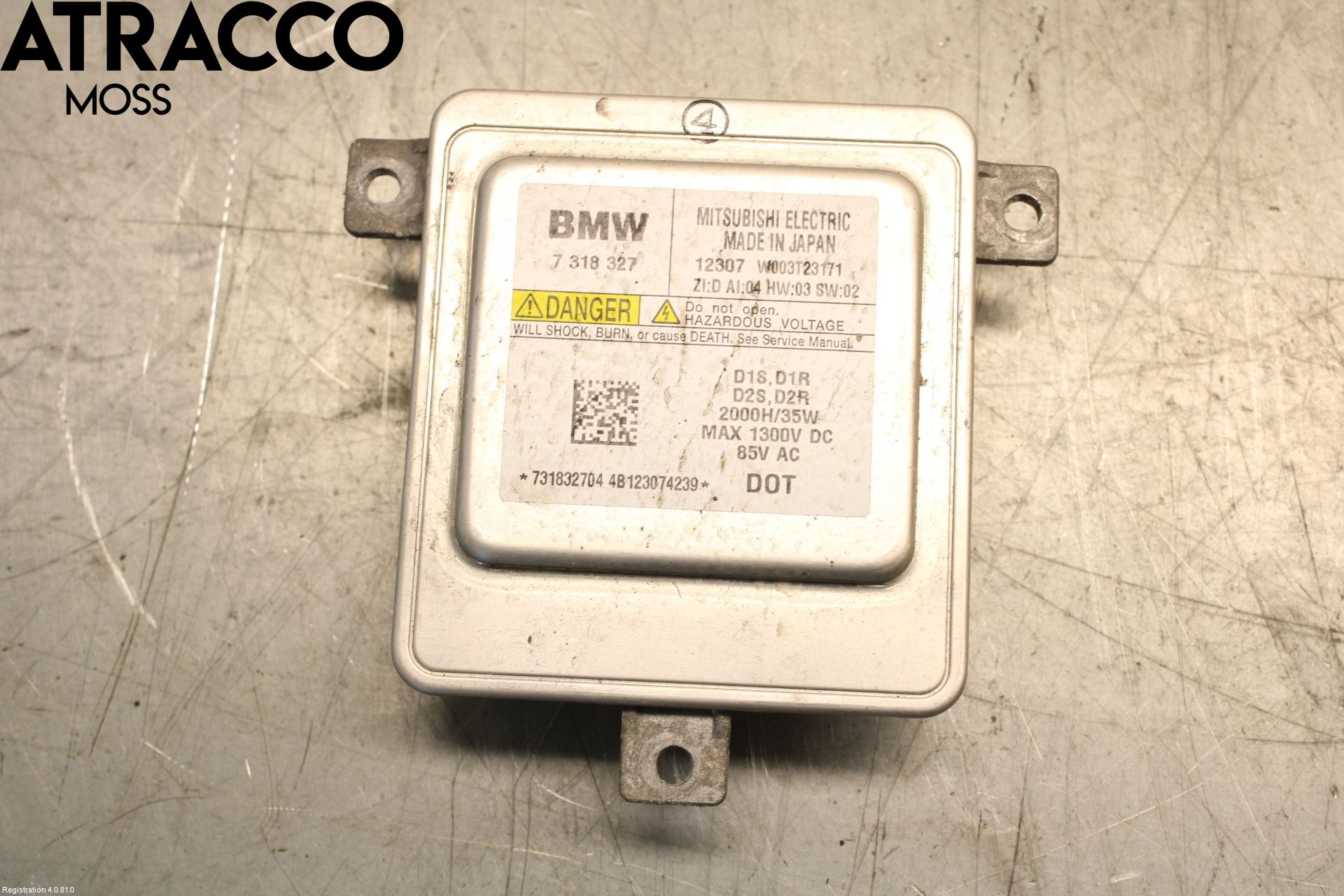 BMW 1 F20/F21 11-19 Styrenhet Strålkastare
