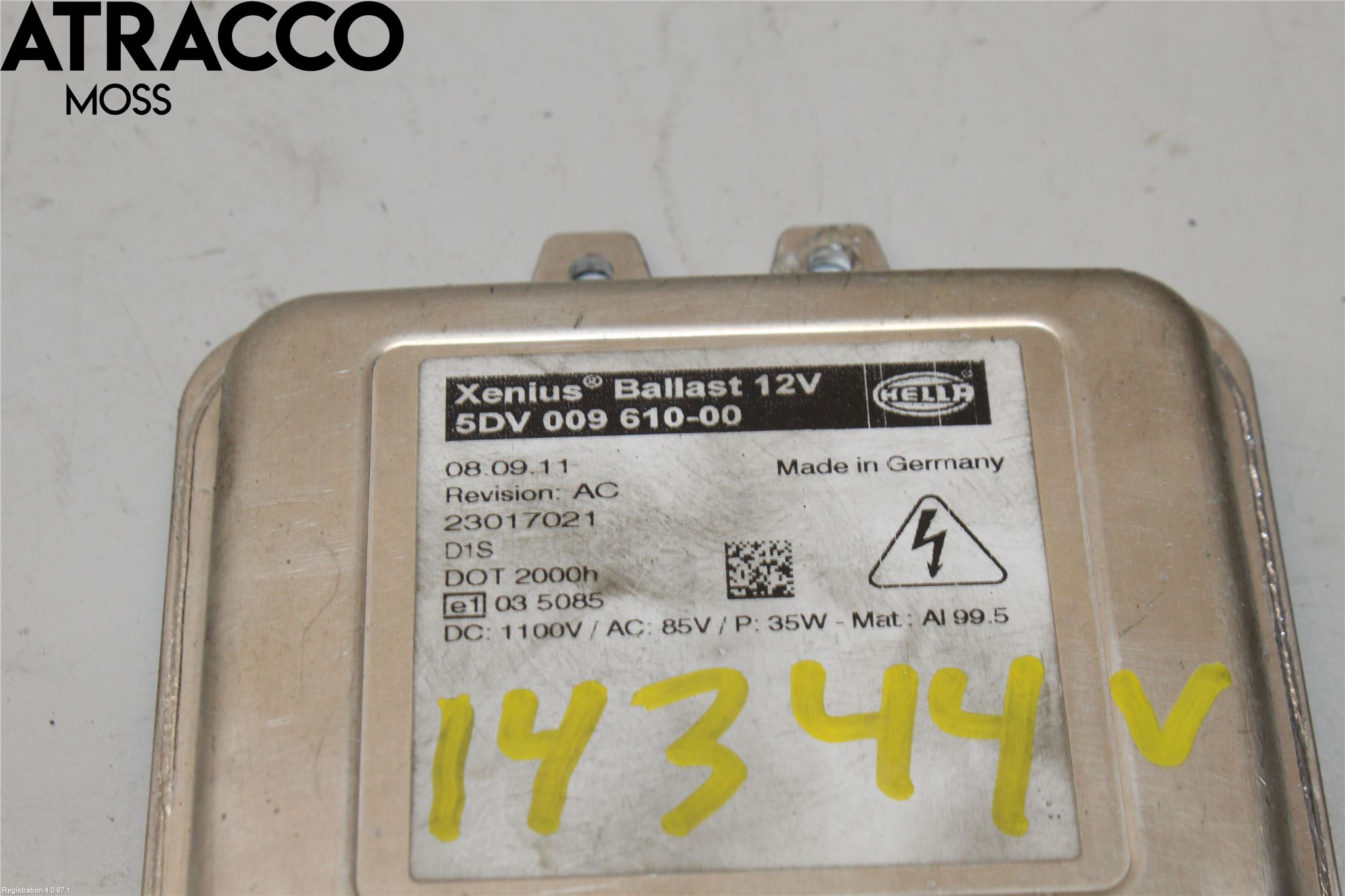 Skoda OCTAVIA (1Z) 05-13 Styrenhet Strålkastare