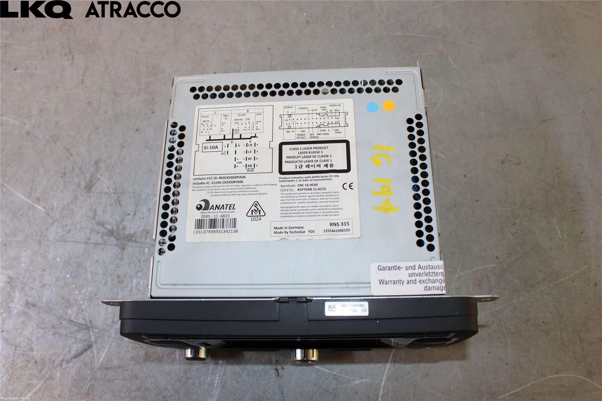 Volkswagen VW PASSAT 11-14 Cd Radio - Multimediapanel