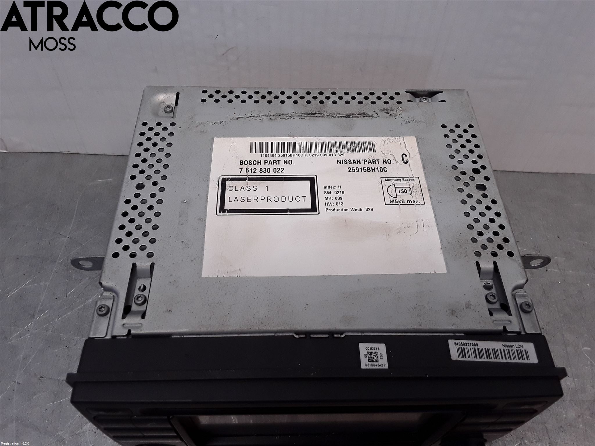 Nissan QASHQAI+2  10-14 Radio