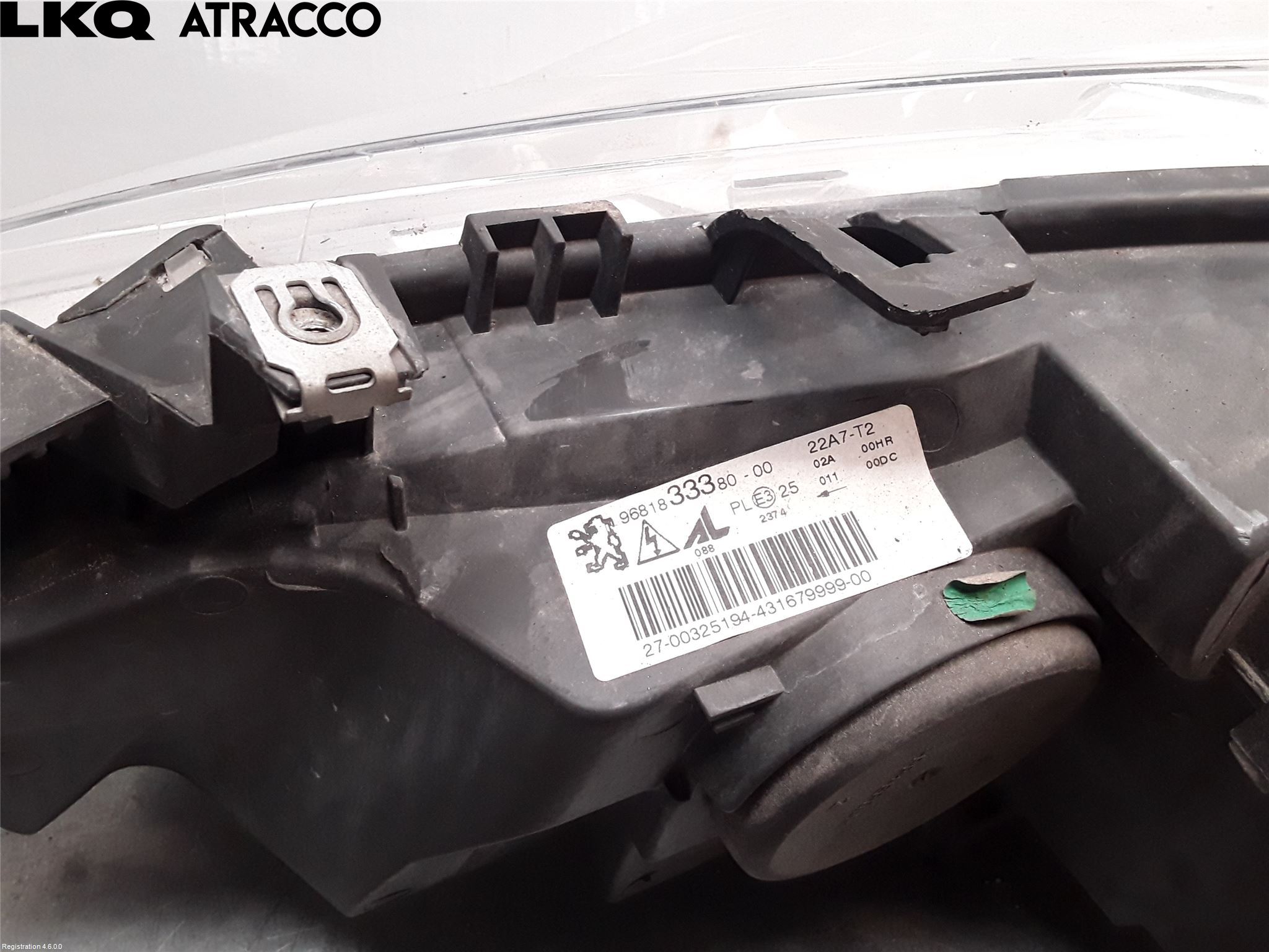 Peugeot 307     05-08 Strålkastare Höger