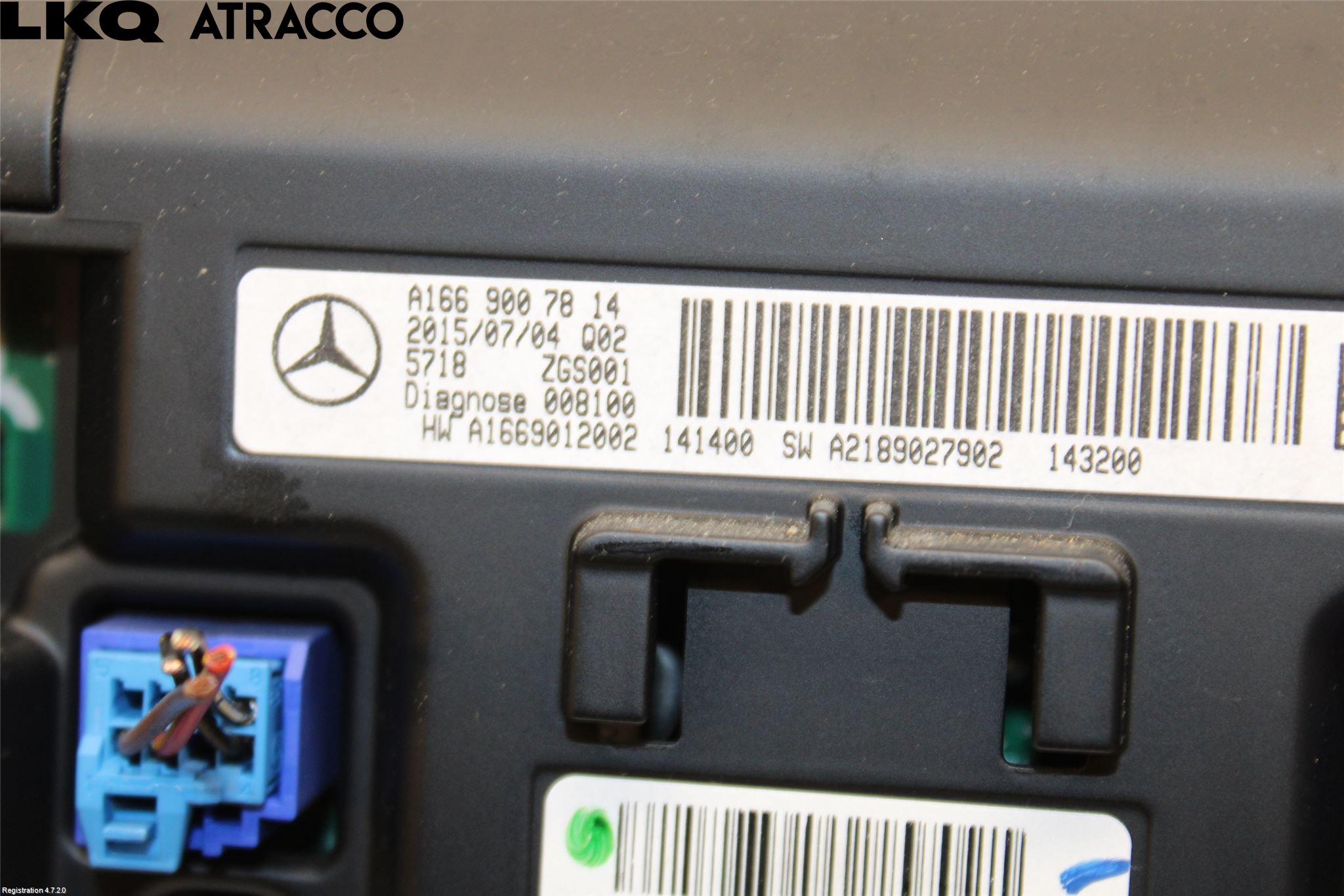 Mercedes-Benz MB CLA-KLASS (C117/X117) 13-19 Multifunktionsdisplay