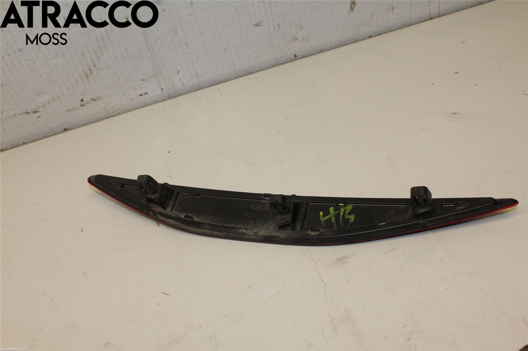 Volkswagen VW GOLF / E-GOLF VII 13-20 Dimljus/Reflex Bak