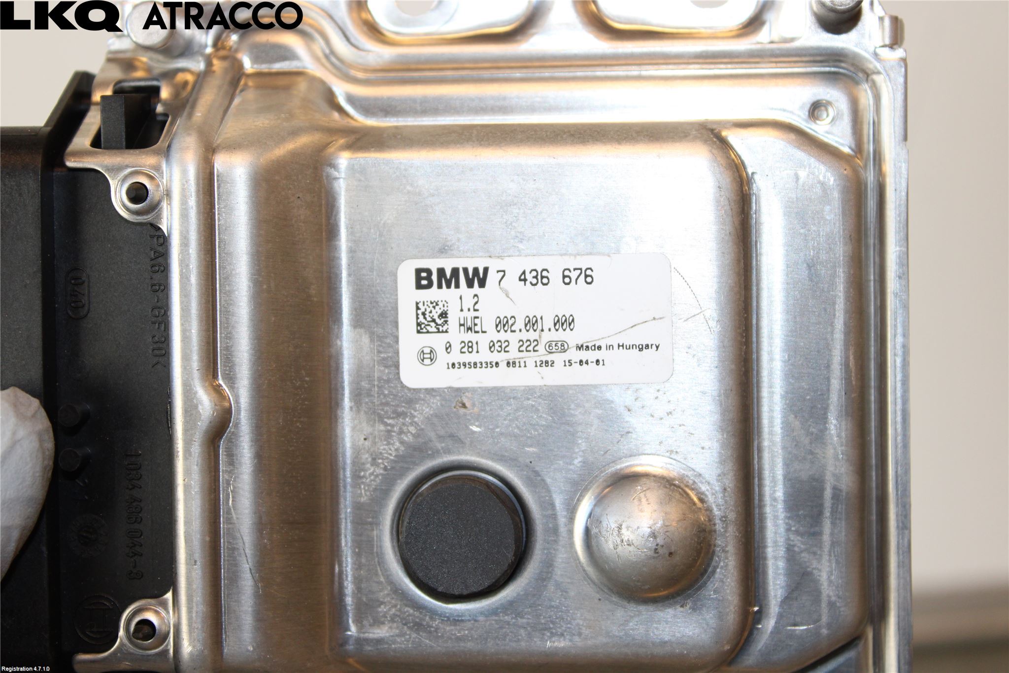 BMW 5 F10/F11/F18 09-17 Styrenhet Övrigt