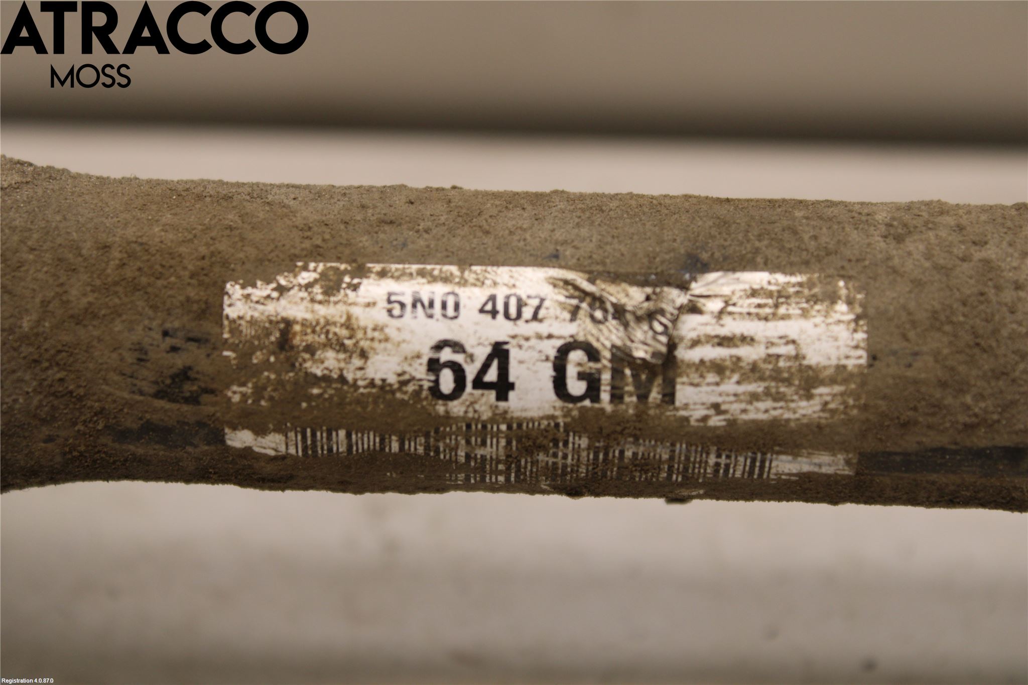 Volkswagen VW TIGUAN 07-16 Drivaxel Fram Höger