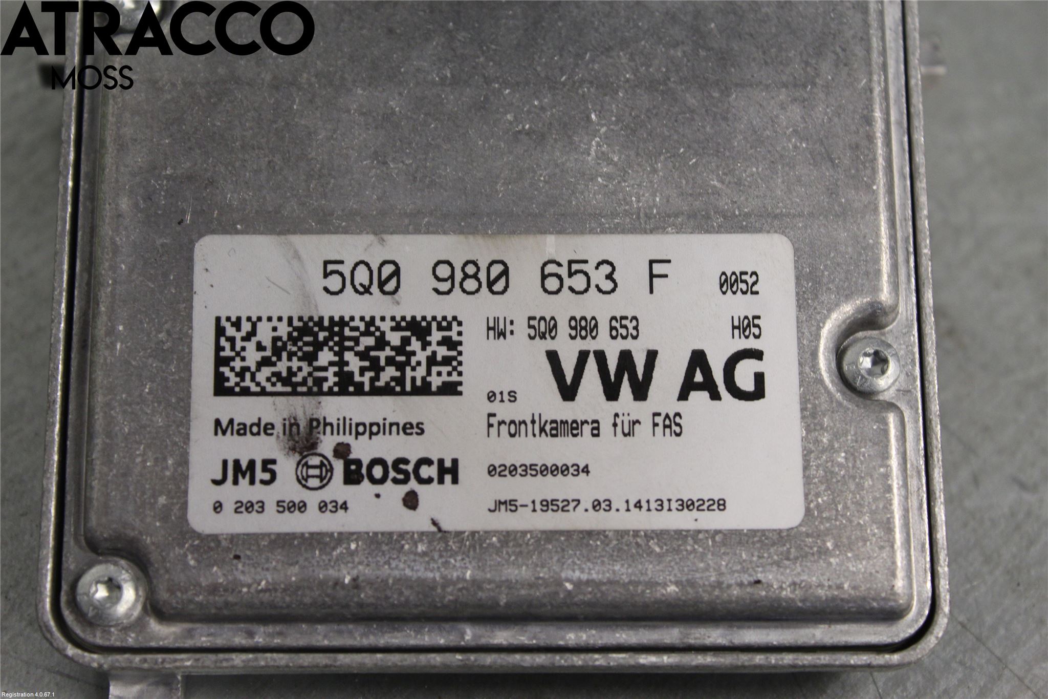 Volkswagen VW GOLF / E-GOLF VII 13-20 Parkeringshjälp Kamera