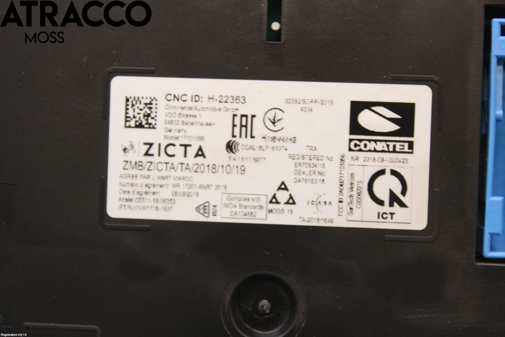 Volkswagen VW CADDY 16-20 Instrument Komb