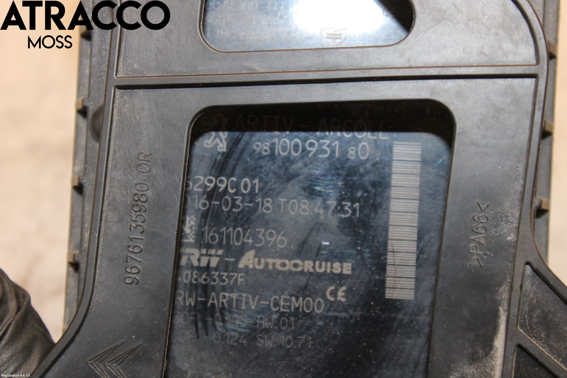 Peugeot 308 14-21 Sensor Aktivt Kollisionsskydd