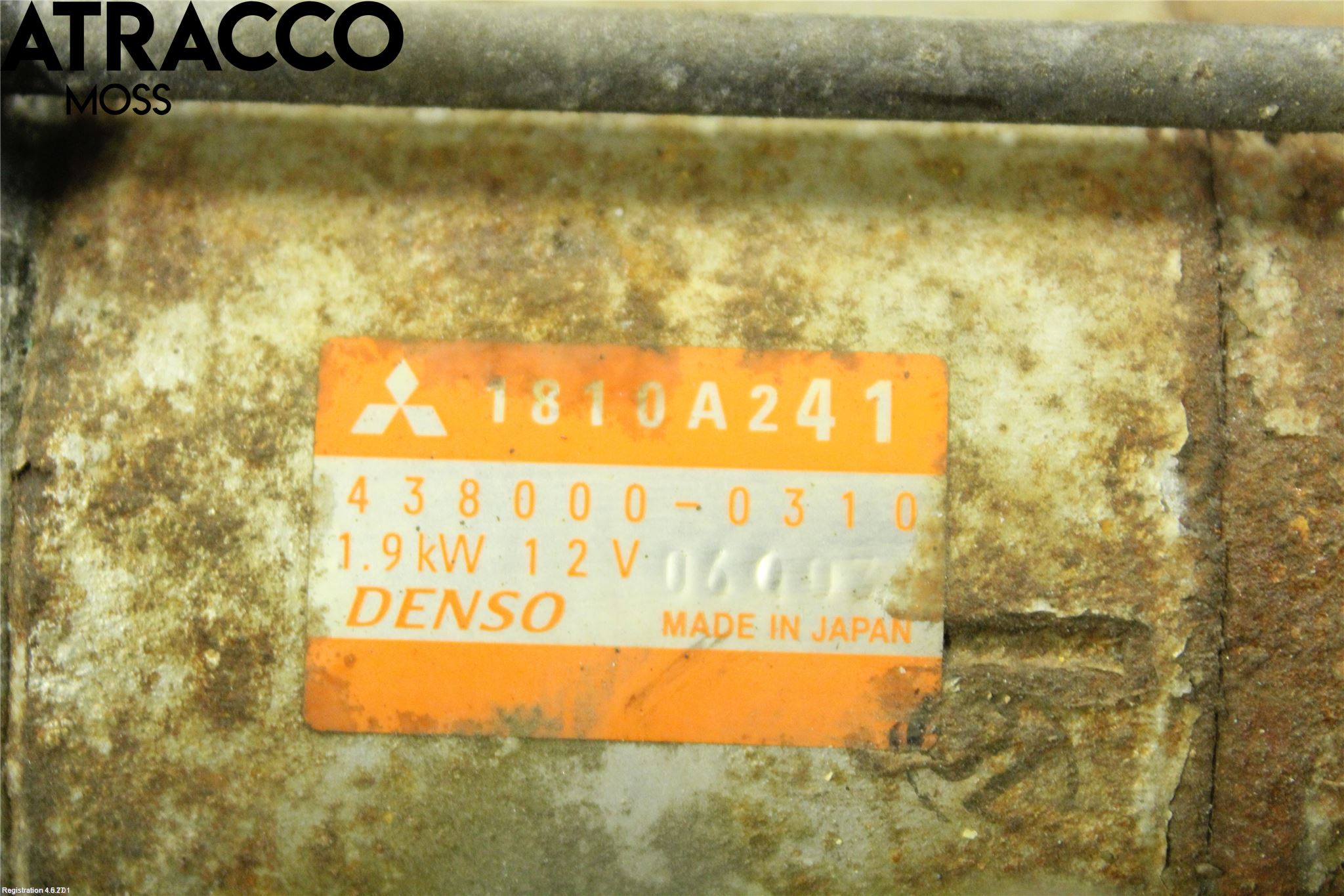 Mitsubishi OUTLANDER 13-21 Startmotor Diesel