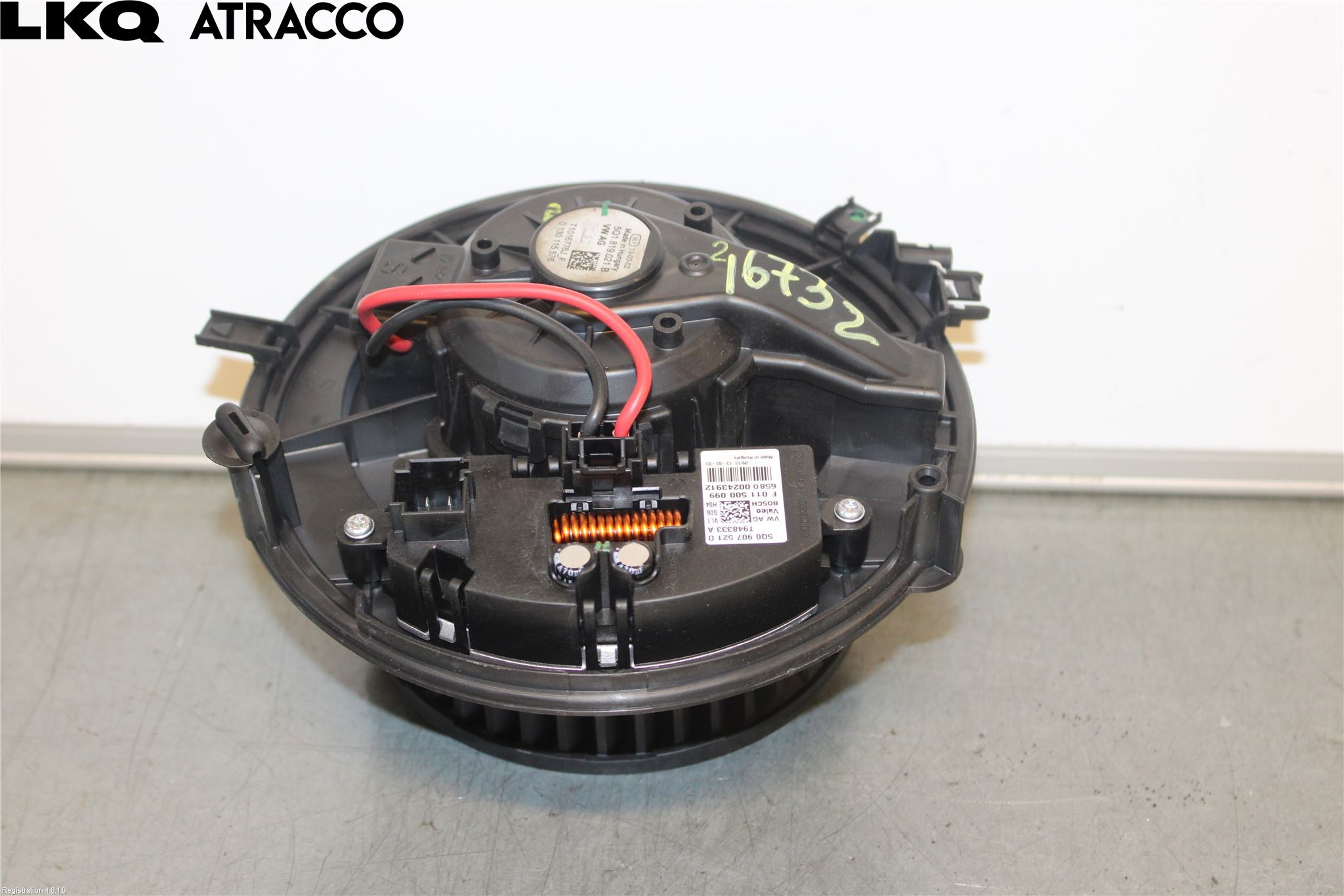 Audi A3/S3 05-13 Kylfläkt El