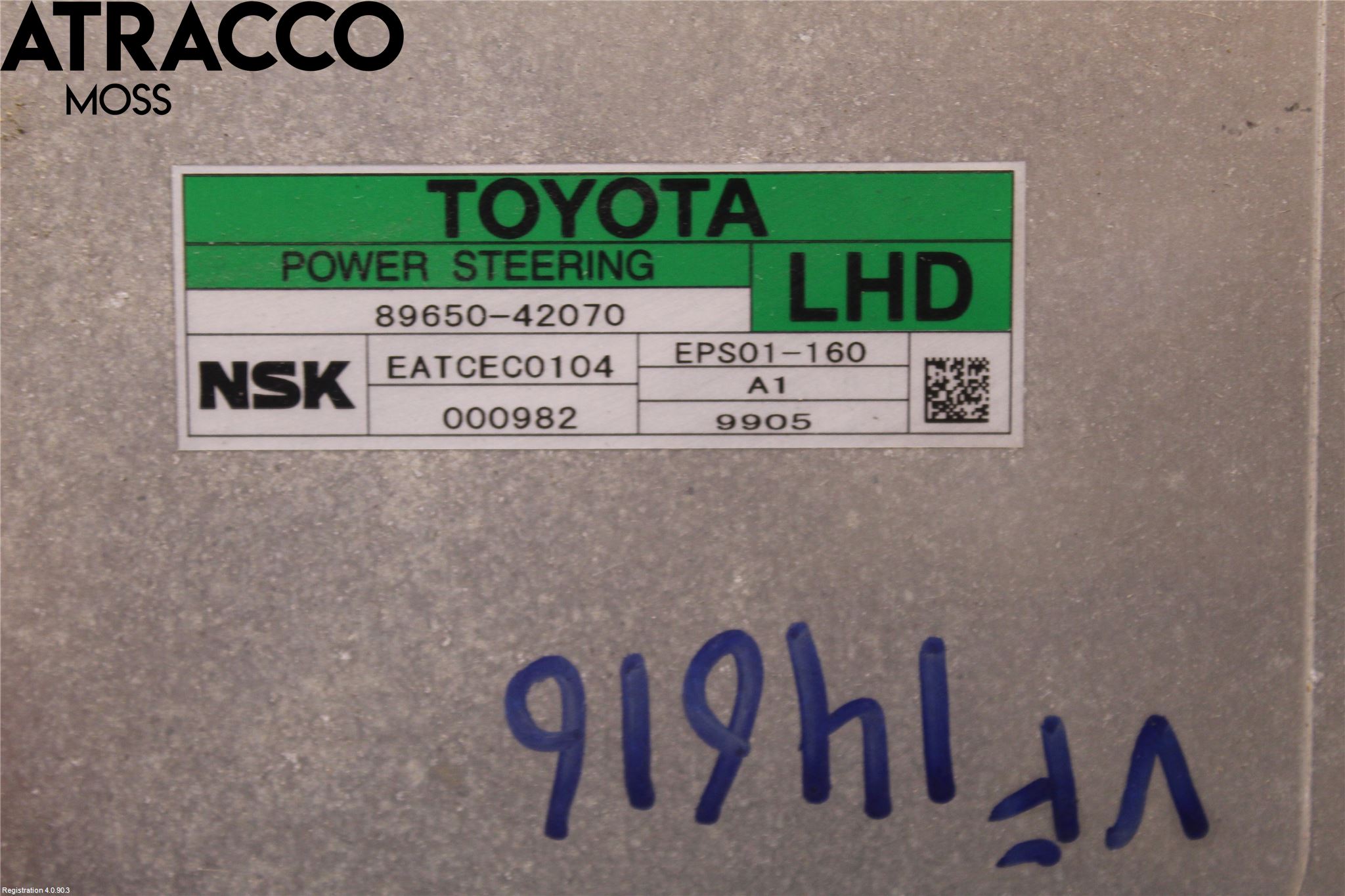 Toyota RAV 4 06-12 Styrenhet Styrservo
