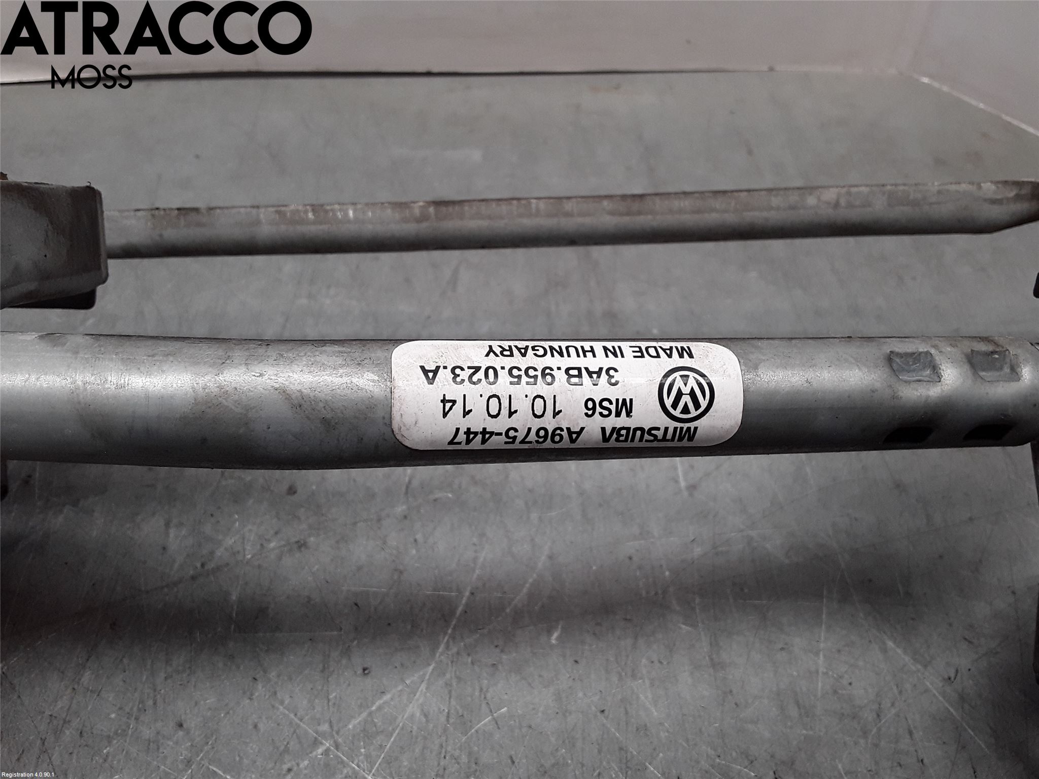 Volkswagen VW PASSAT 11-14 Torkarmotor Vindruta