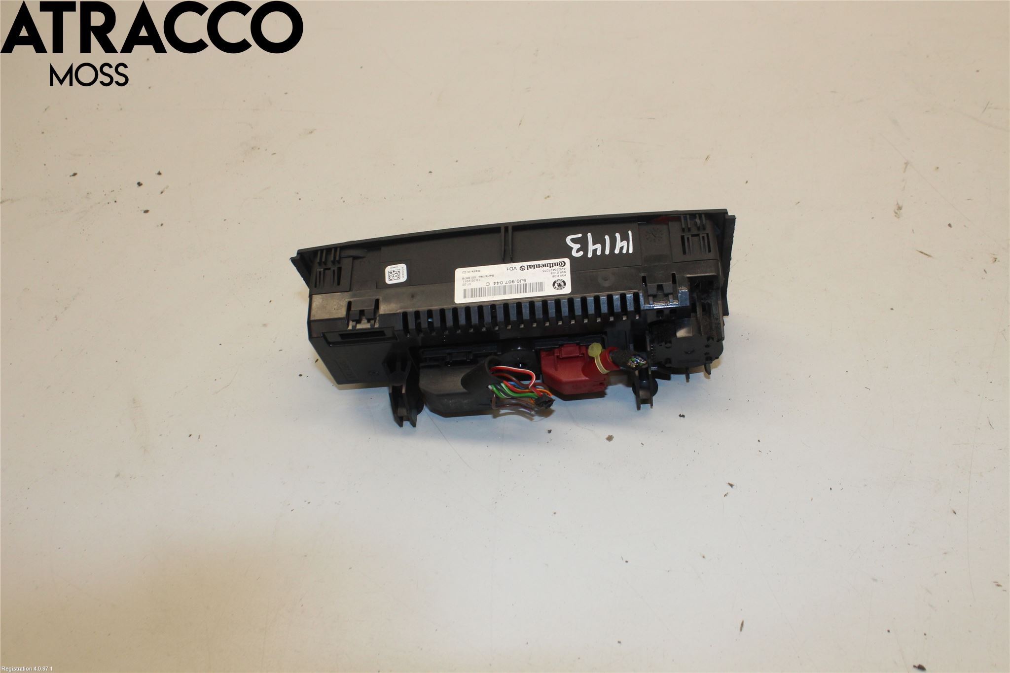 Skoda FABIA 07-14 Ac Styrenhet Ac Manöveren