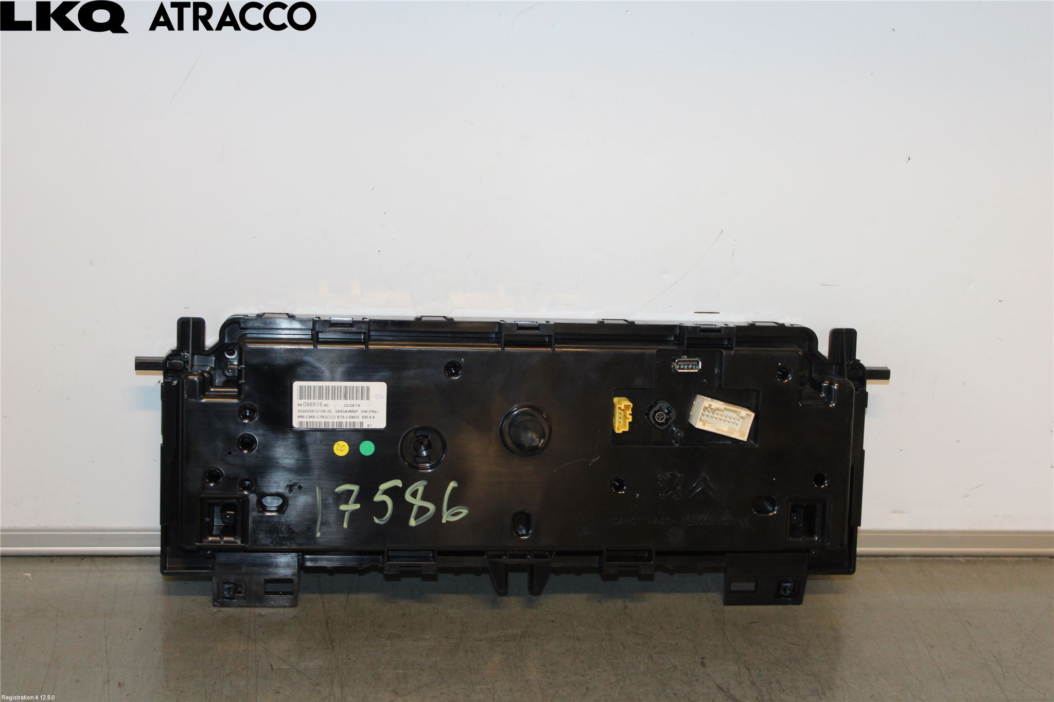 Citroen C4 GRAND PICASSO 14-18 Instrument Komb