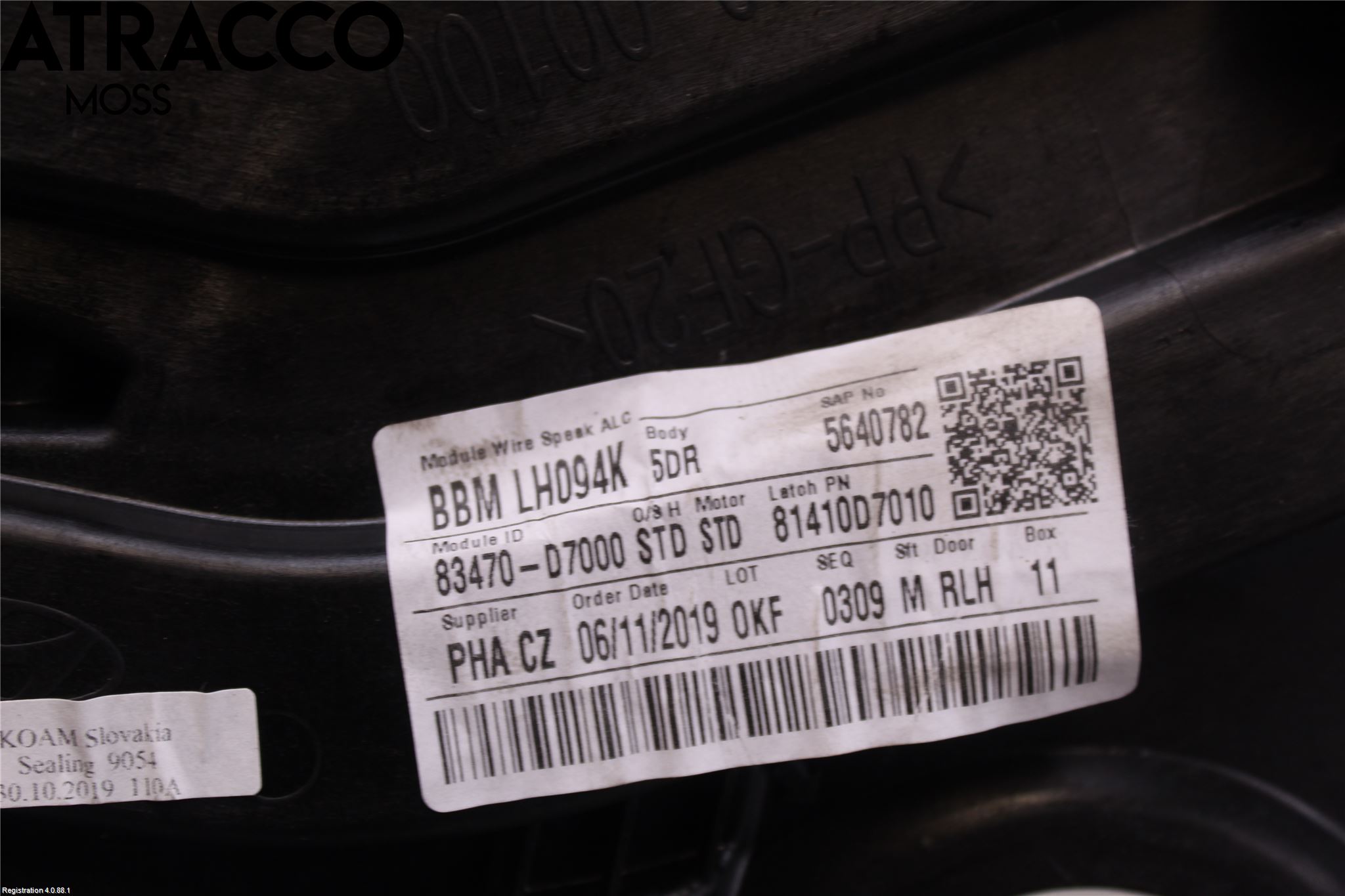 Hyundai TUCSON 05- Fönsterhissmekanism