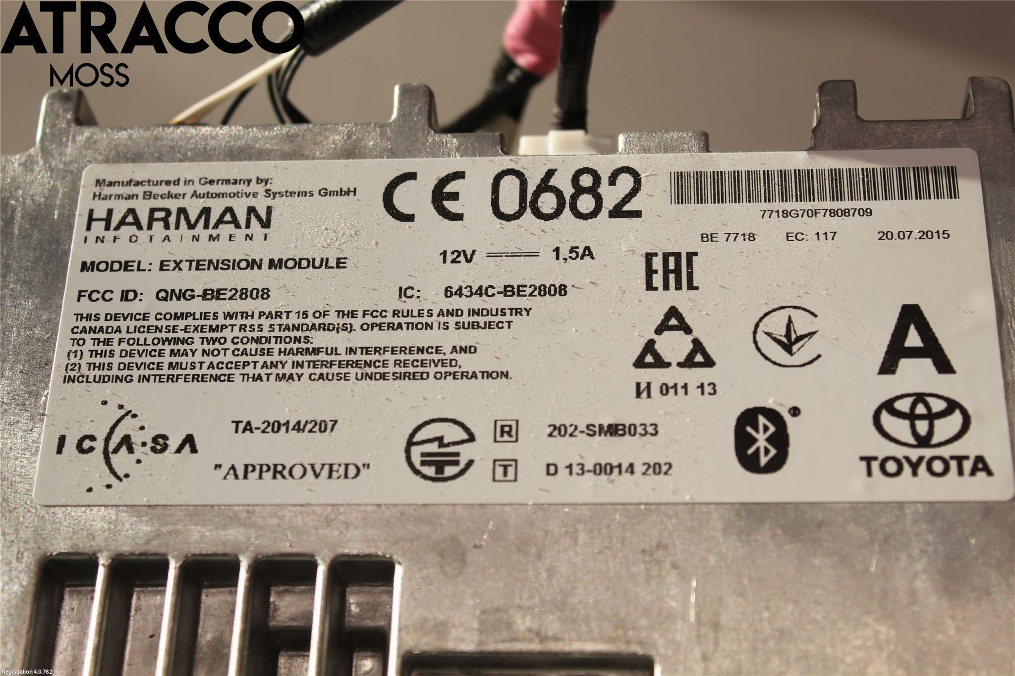 Toyota AURIS 13-19 Cd Radio - Multimediapanel