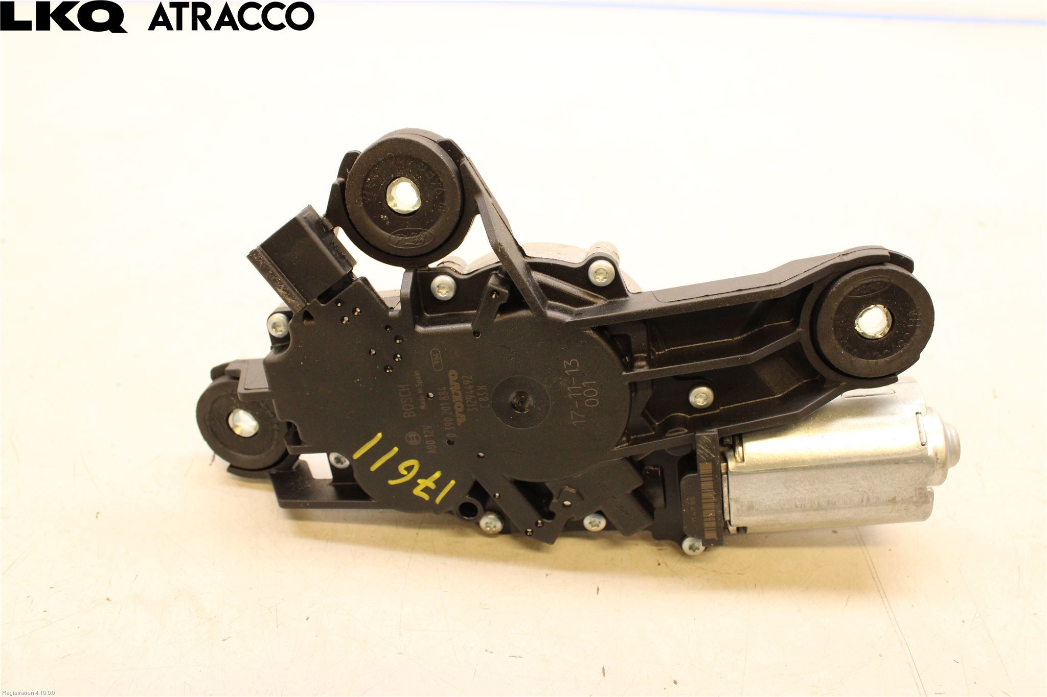 Volvo V60 14-18 Torkarmotor Baklucka