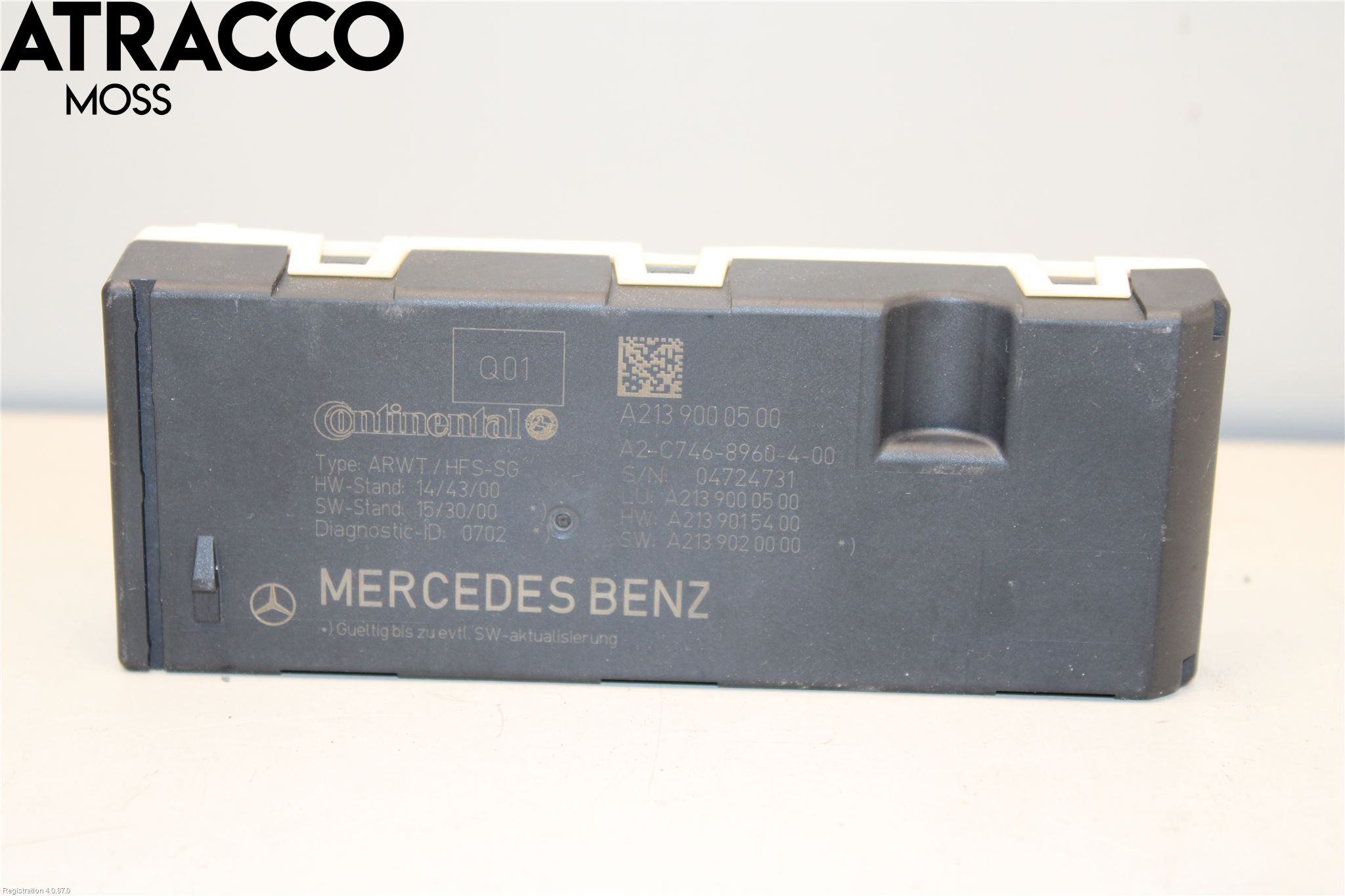 Mercedes-Benz MB EQC (N293) 20- Styrenhet Baklucka