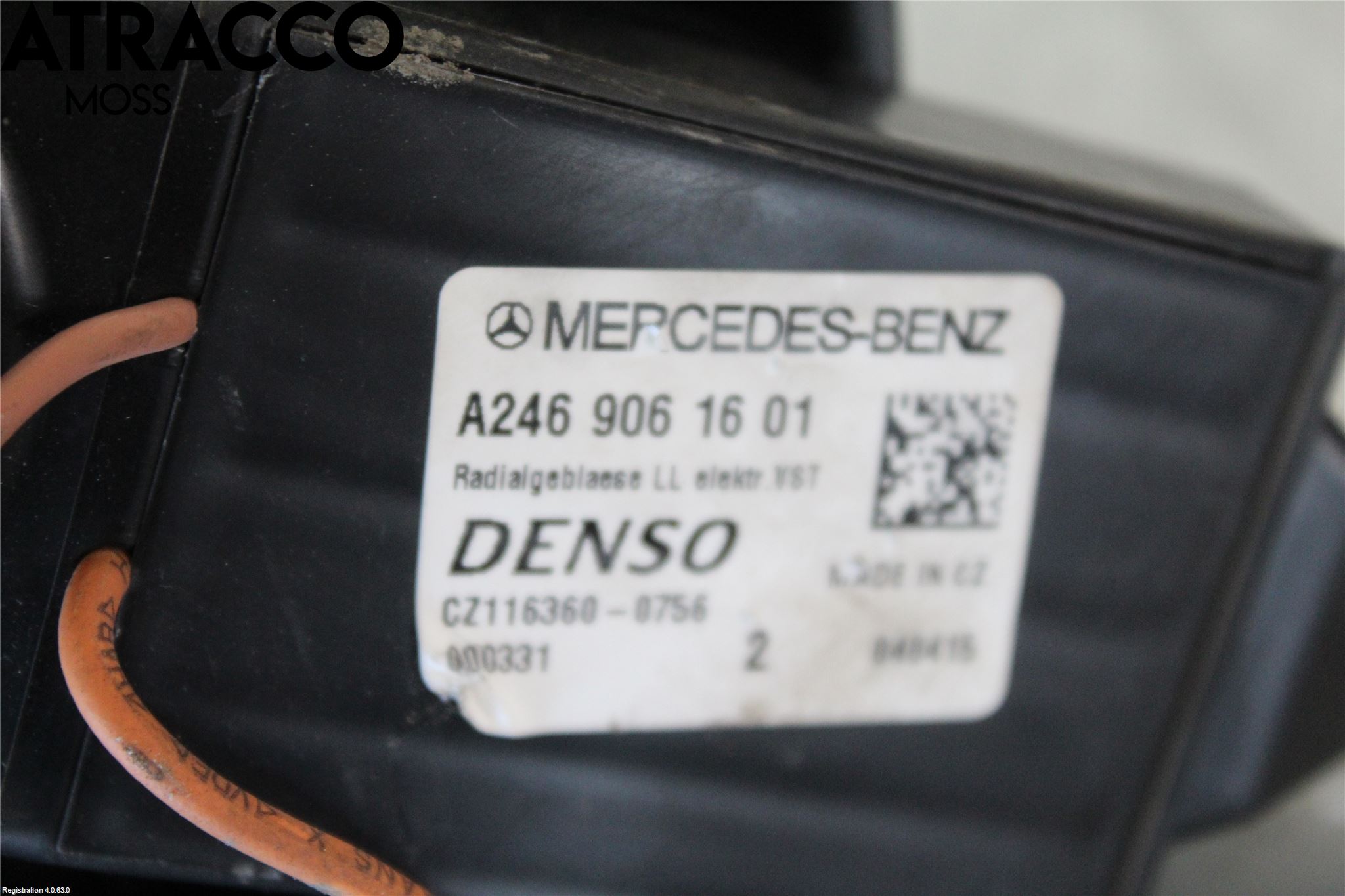 Mercedes-Benz MB B-KLASS (W246/W242) 12-19 Ac Värmefläkt