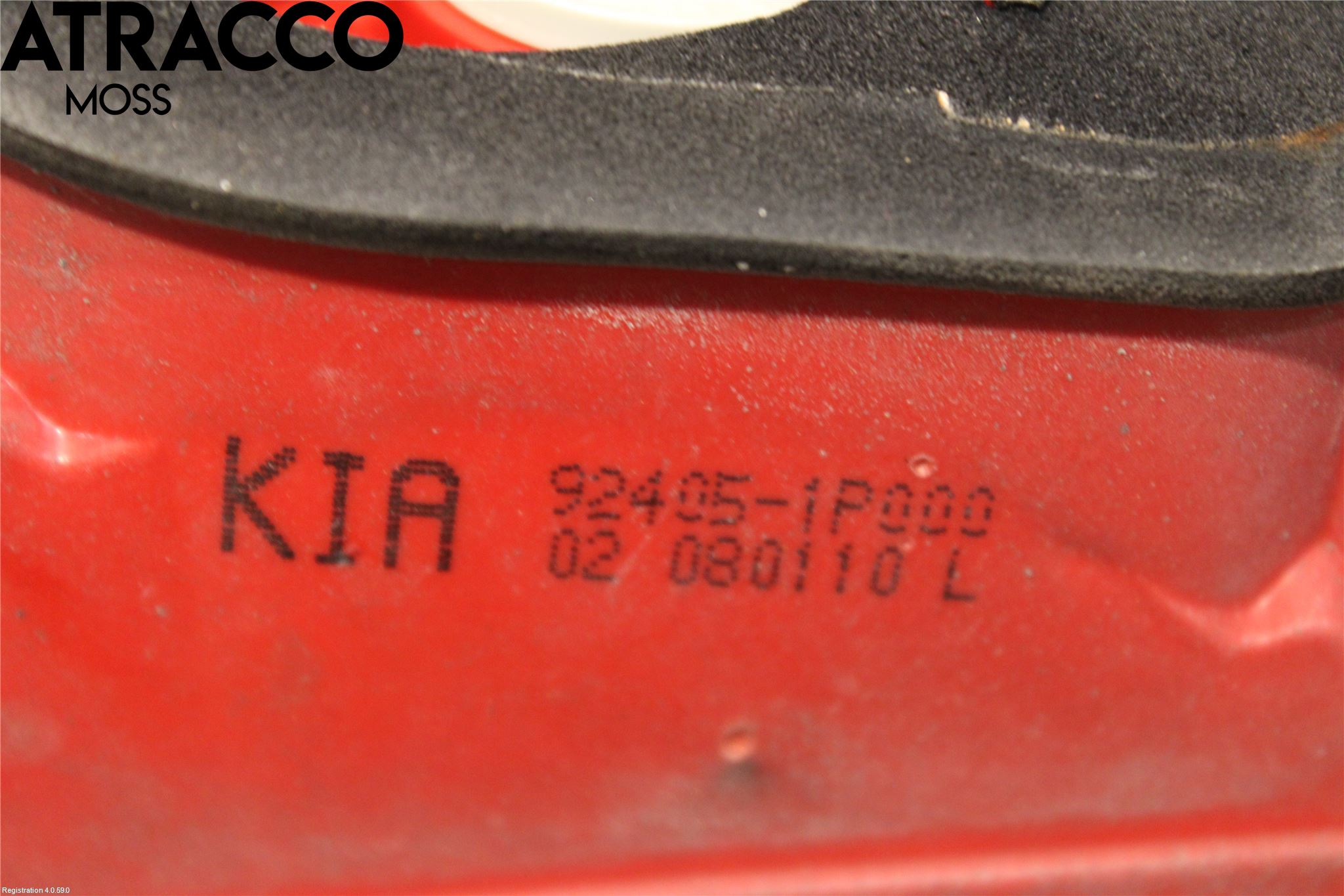 Kia VENGA 10-19 Bakljus Lucka Vä