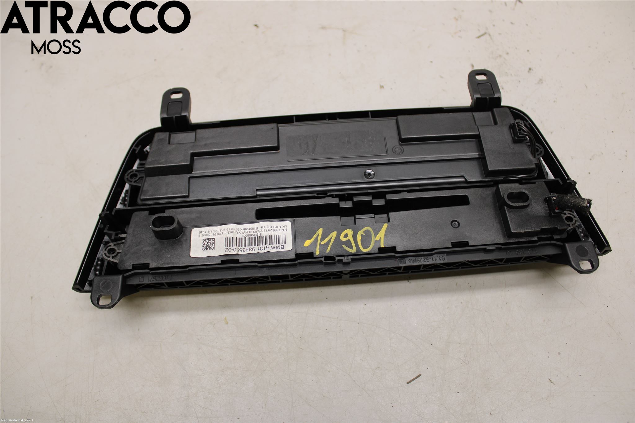 BMW 3 F30/F31/F80 12-19 Ac Styrenhet Ac Manöveren