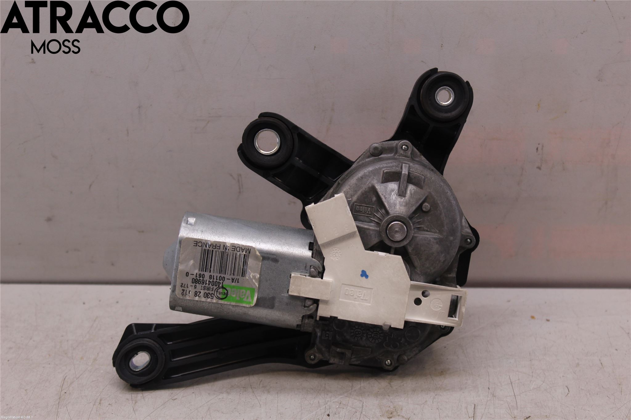Fiat SCUDO 07-16 Torkarmotor Baklucka
