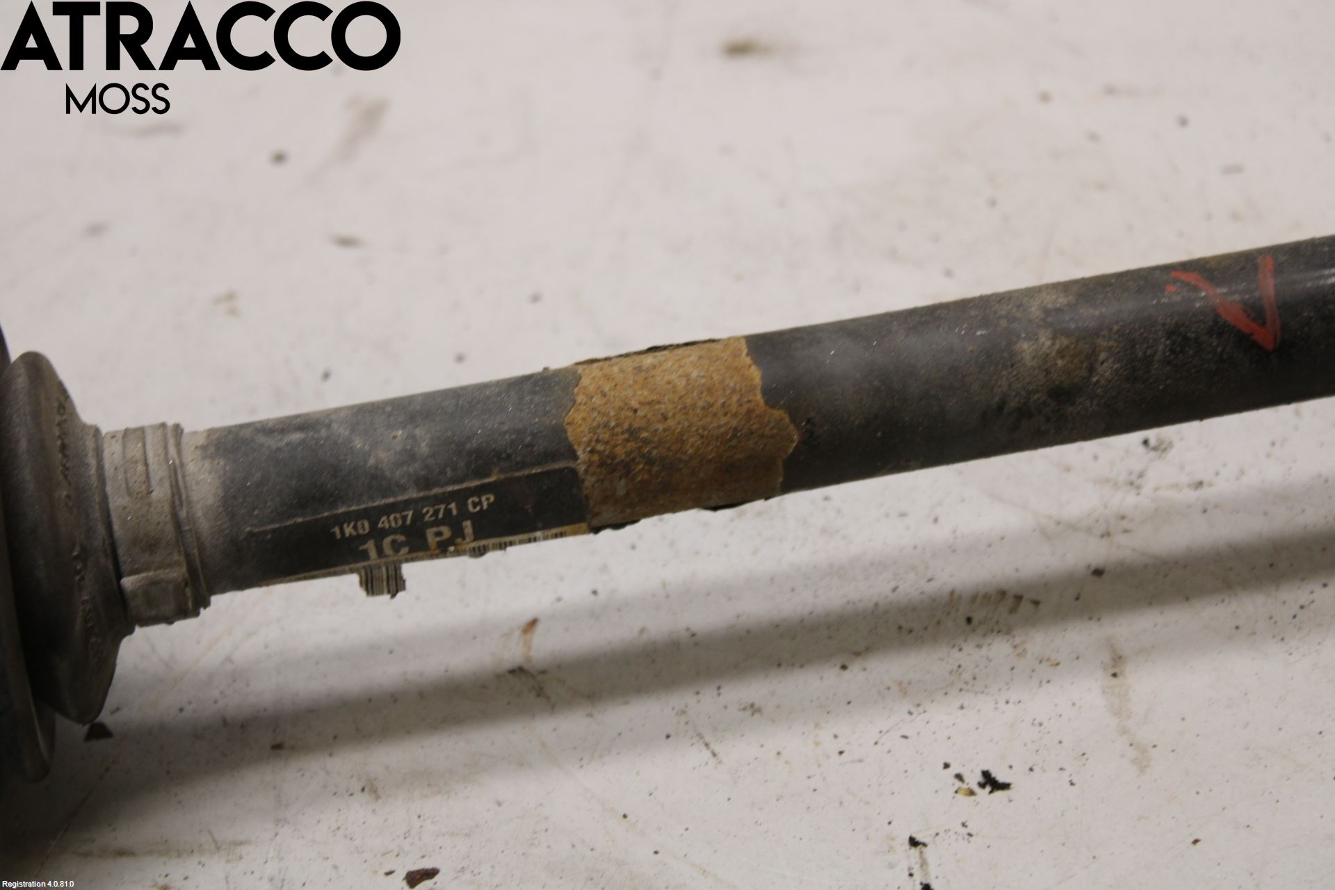 Volkswagen VW GOLF VI 09-13 Drivaxel Fram Vänster