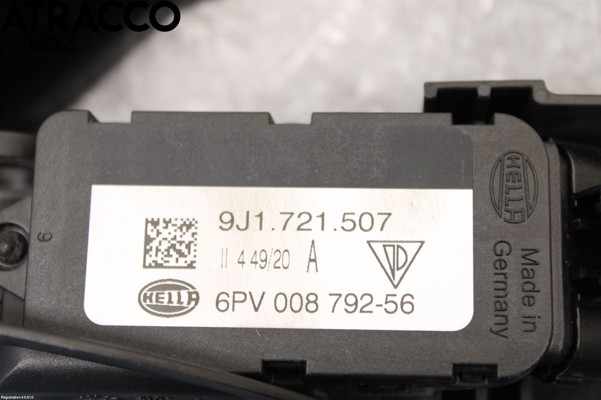 Porsche TAYCAN 20- Pedal Gas-Broms-Koppling