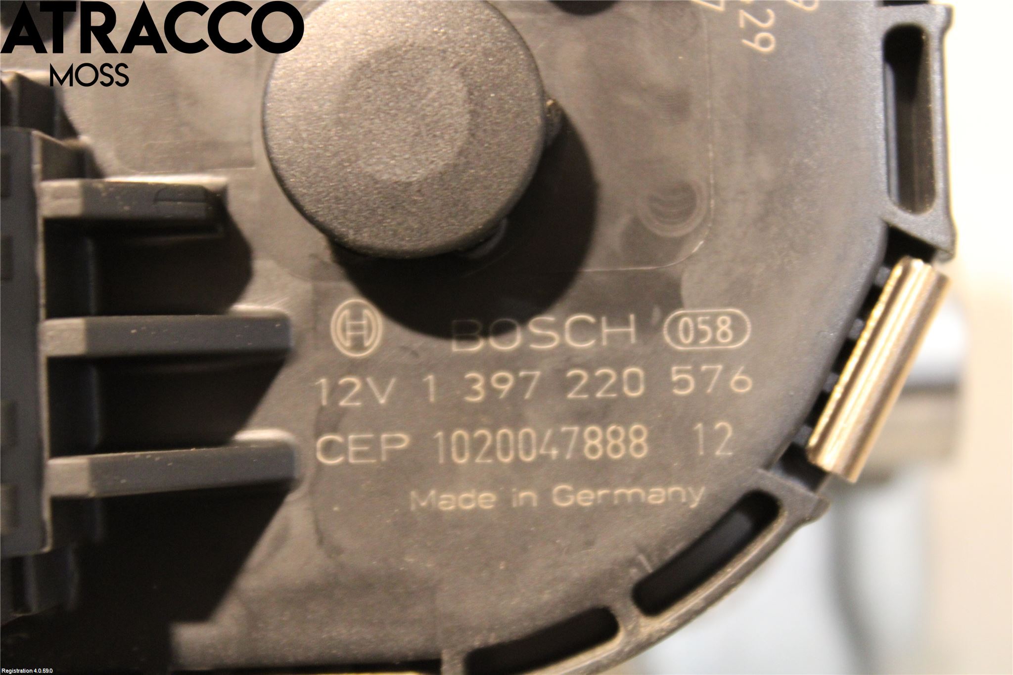 Peugeot 5008 10-16 Torkarmotor Vindruta