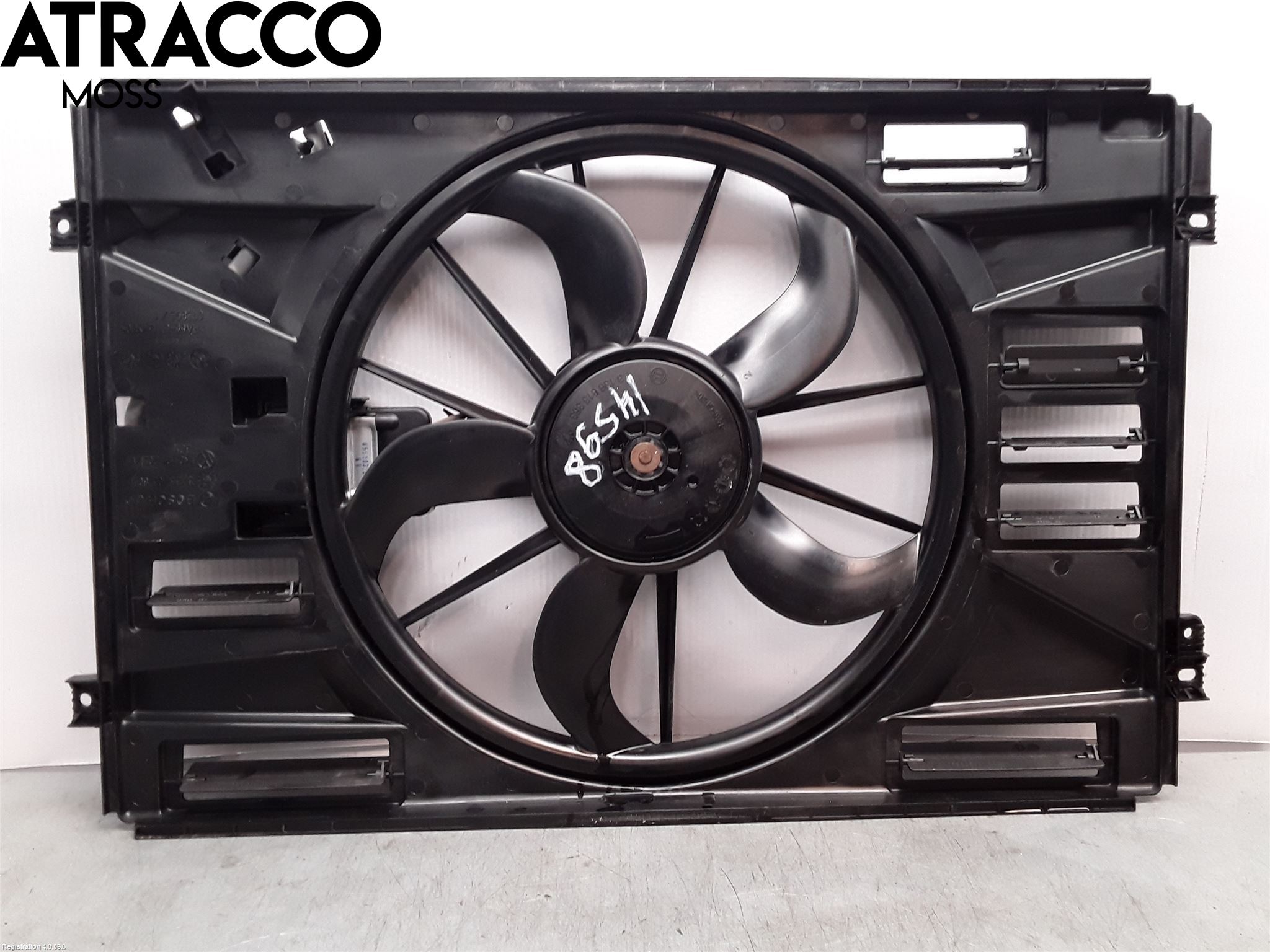 Volkswagen VW CADDY 11-15 Kylfläkt El